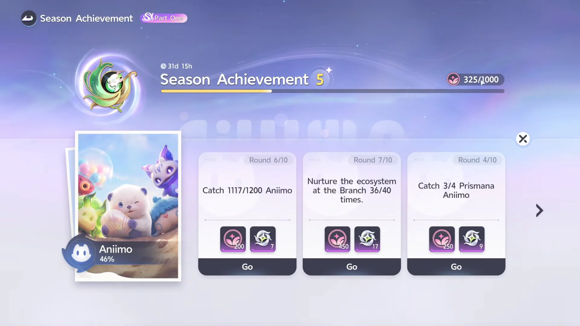 Aniimo Category Tasks