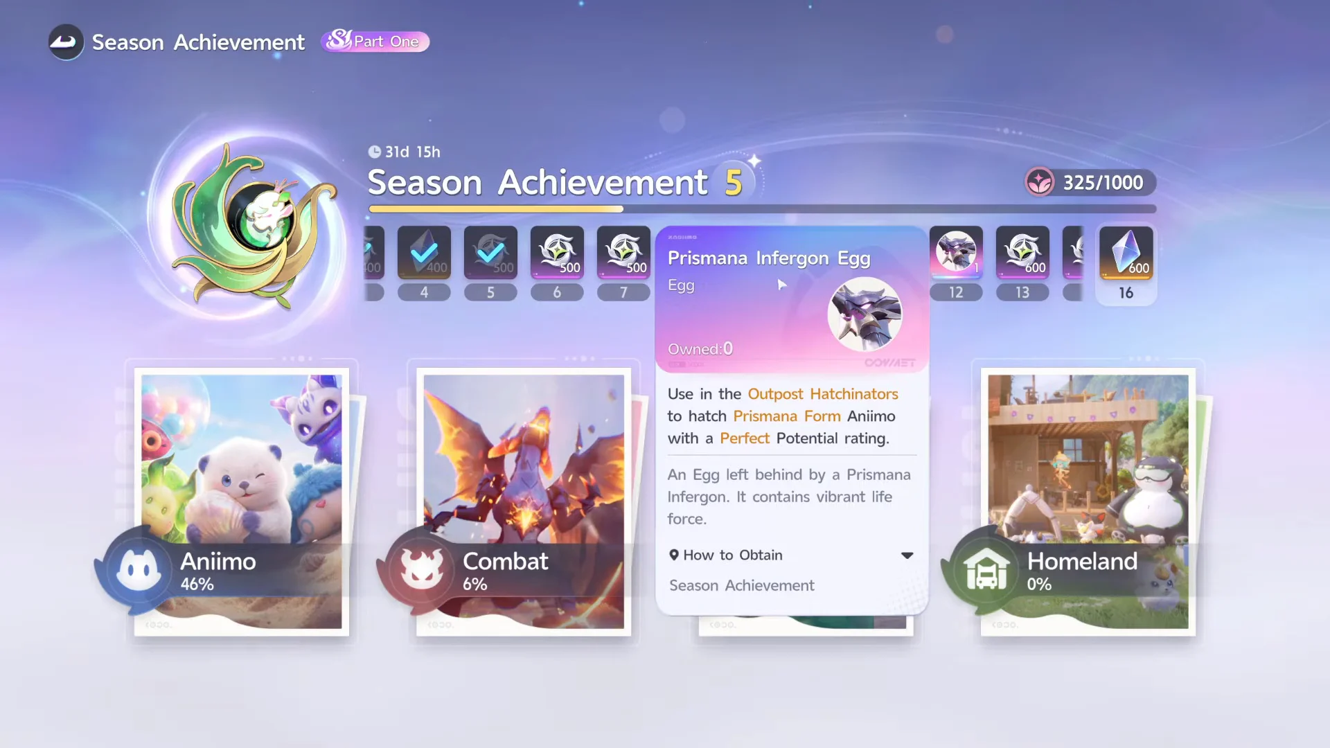 Prismana Infergon Egg Reward