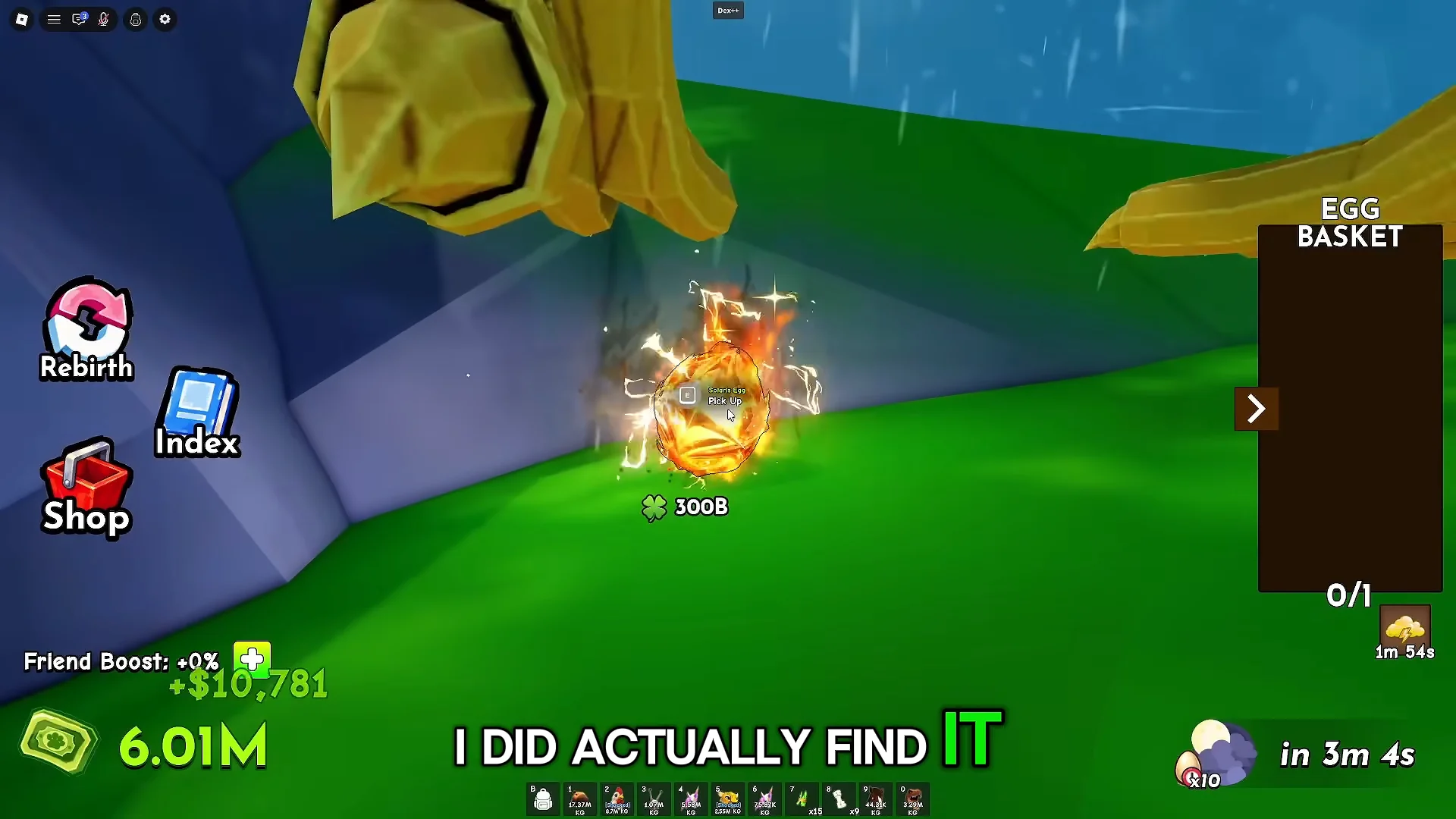 Finding the Solarius Egg