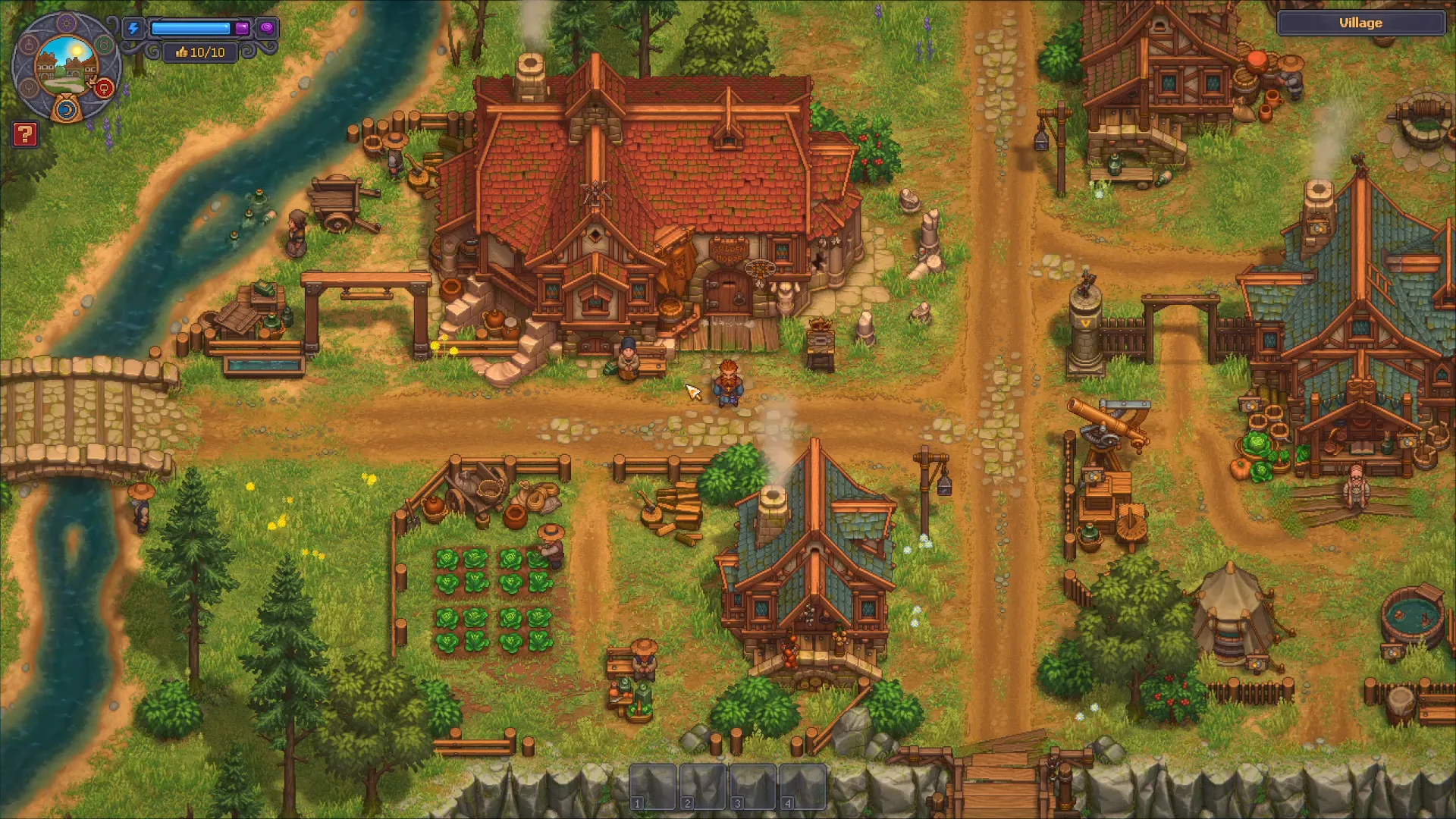Exiting the Tavern