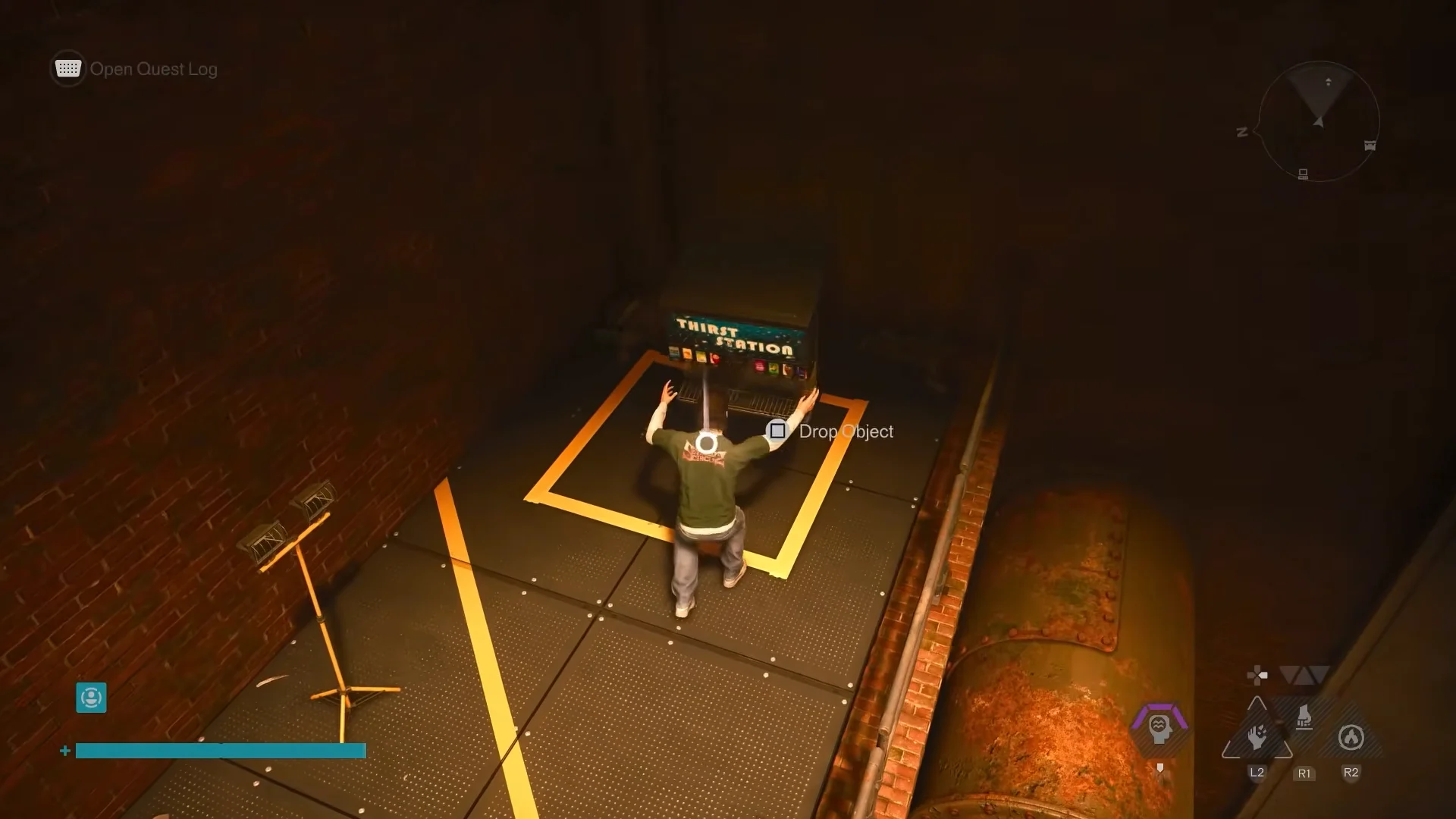 Placing First Dispenser