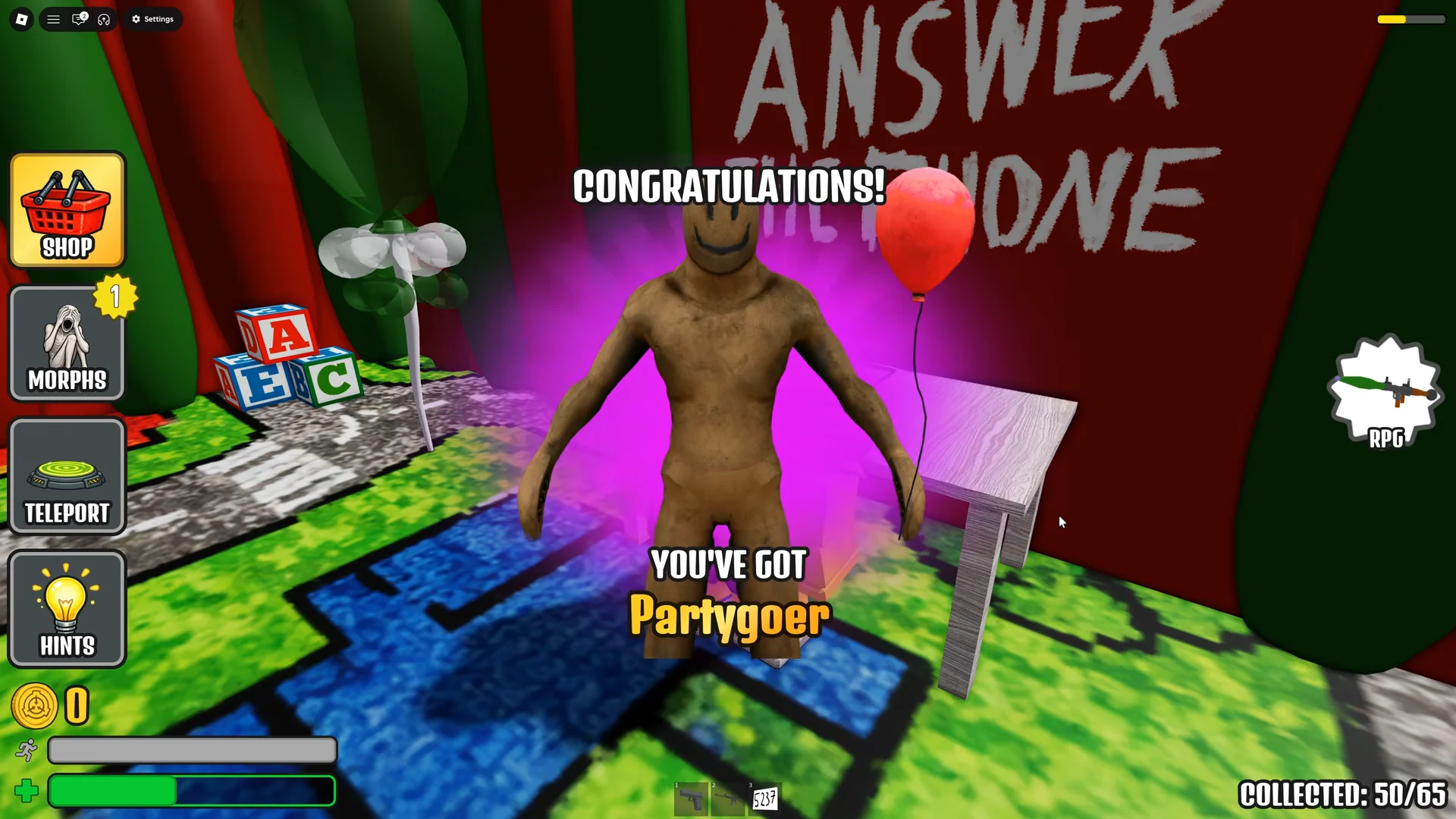 Unlocking Partygoer