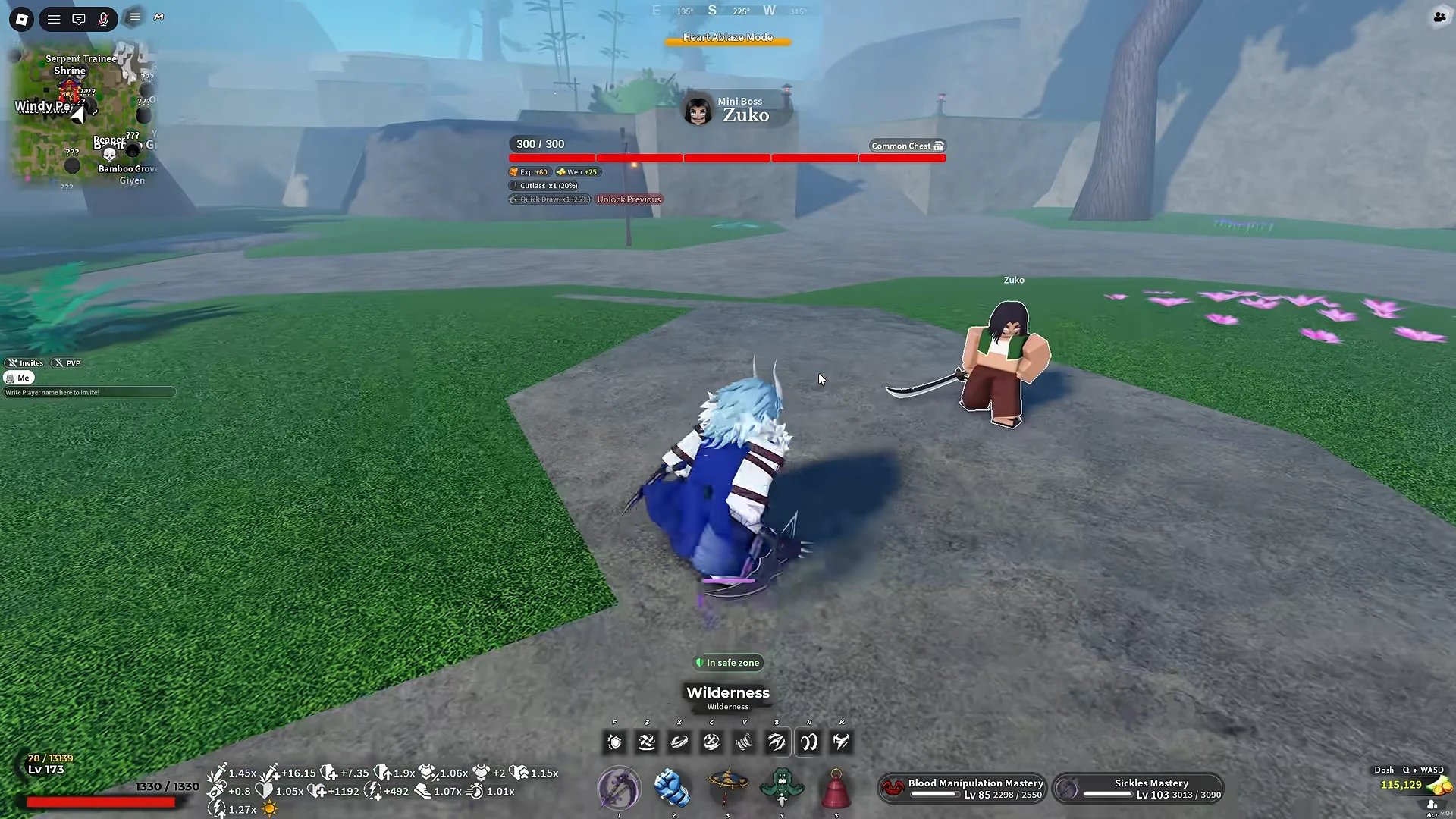 Farming the Cutlass & Quick Draw
