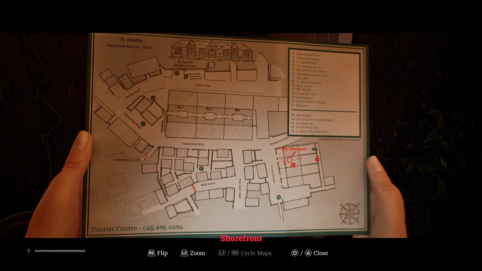 Map & Inventory