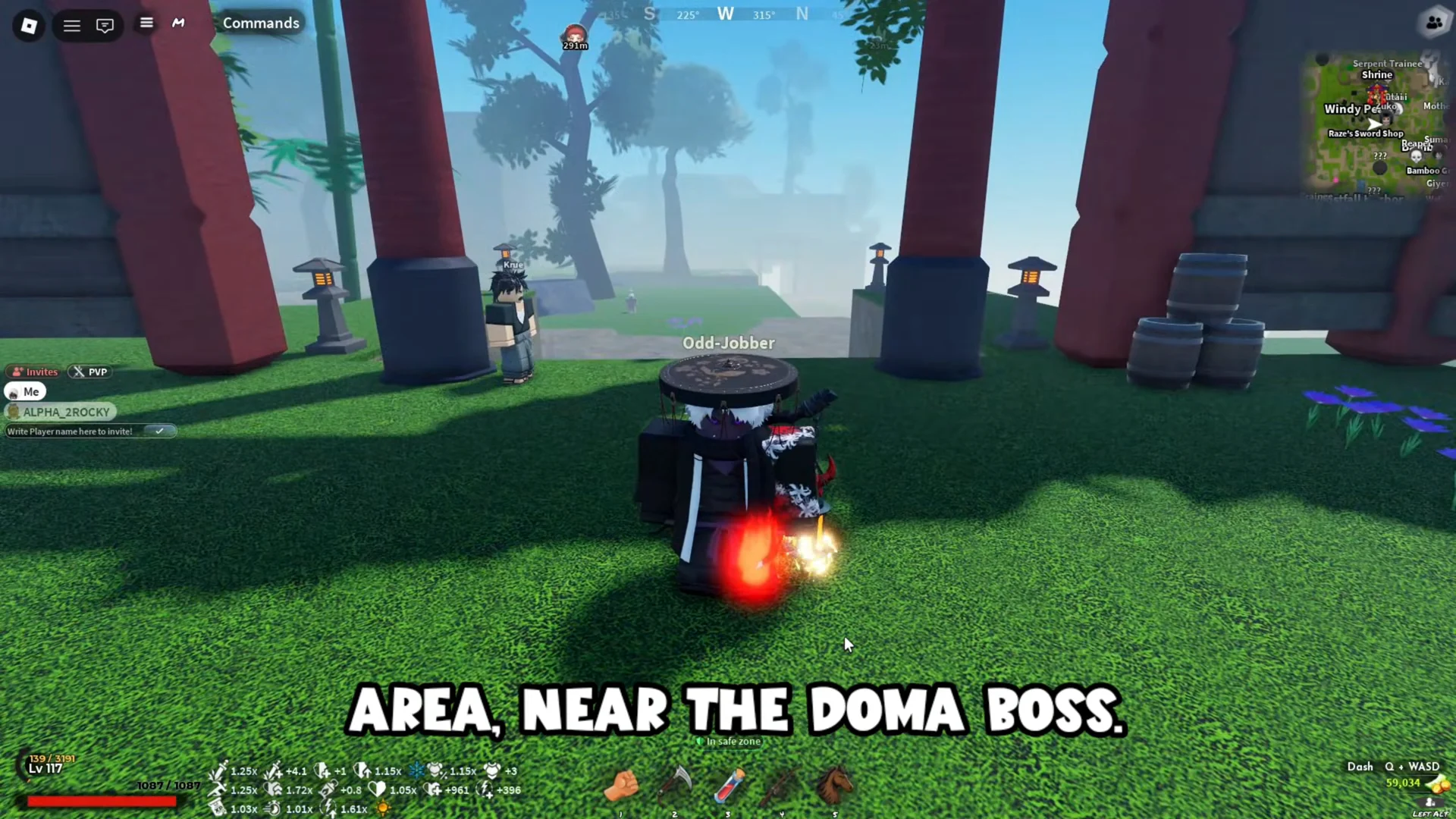 Starting Area & Explanation