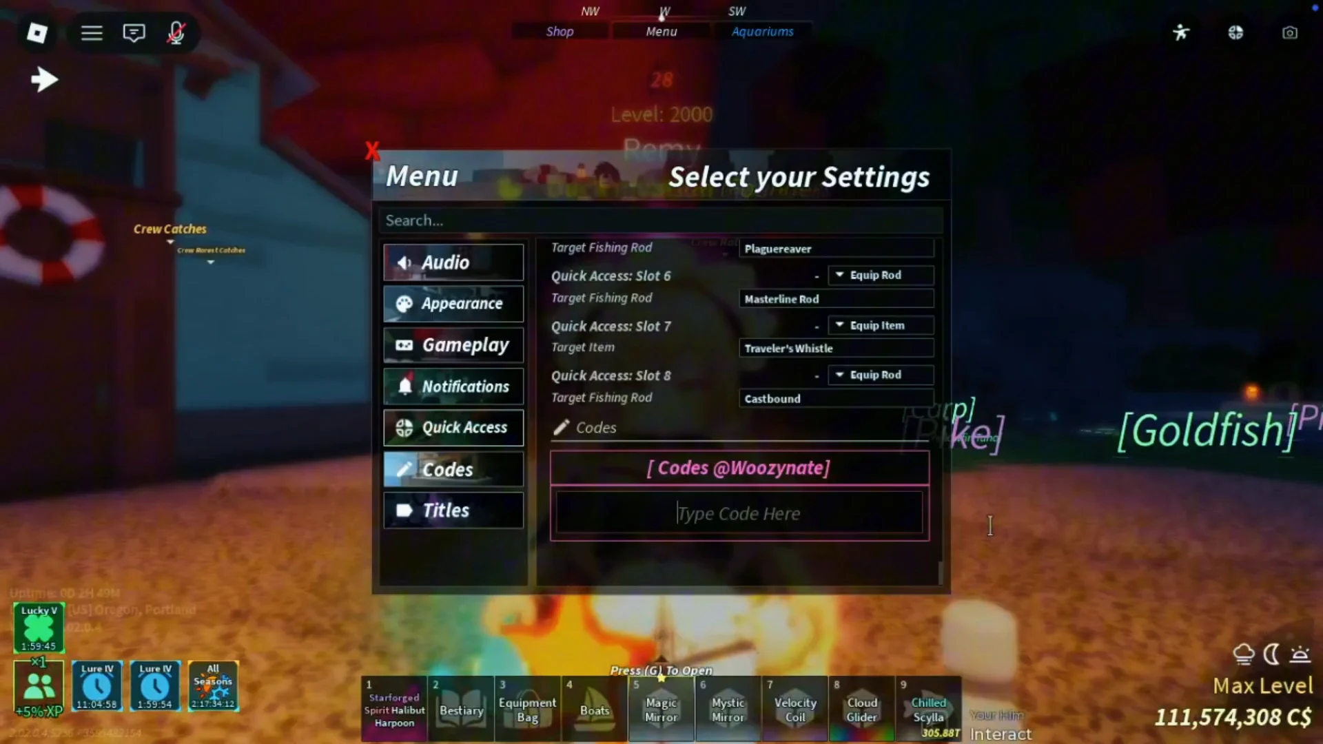 Code Redemption Method