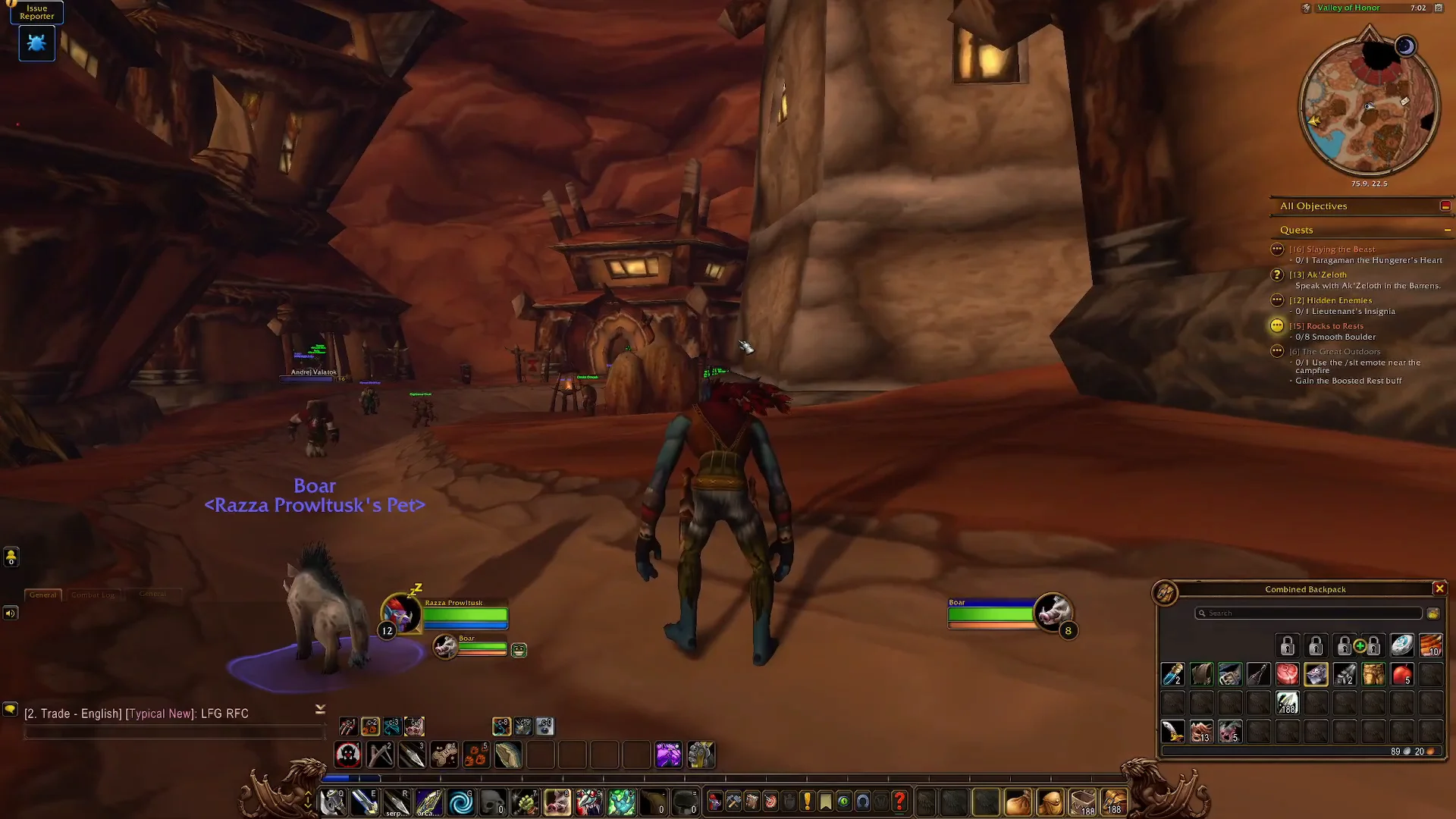 Approaching the Valley of Honor