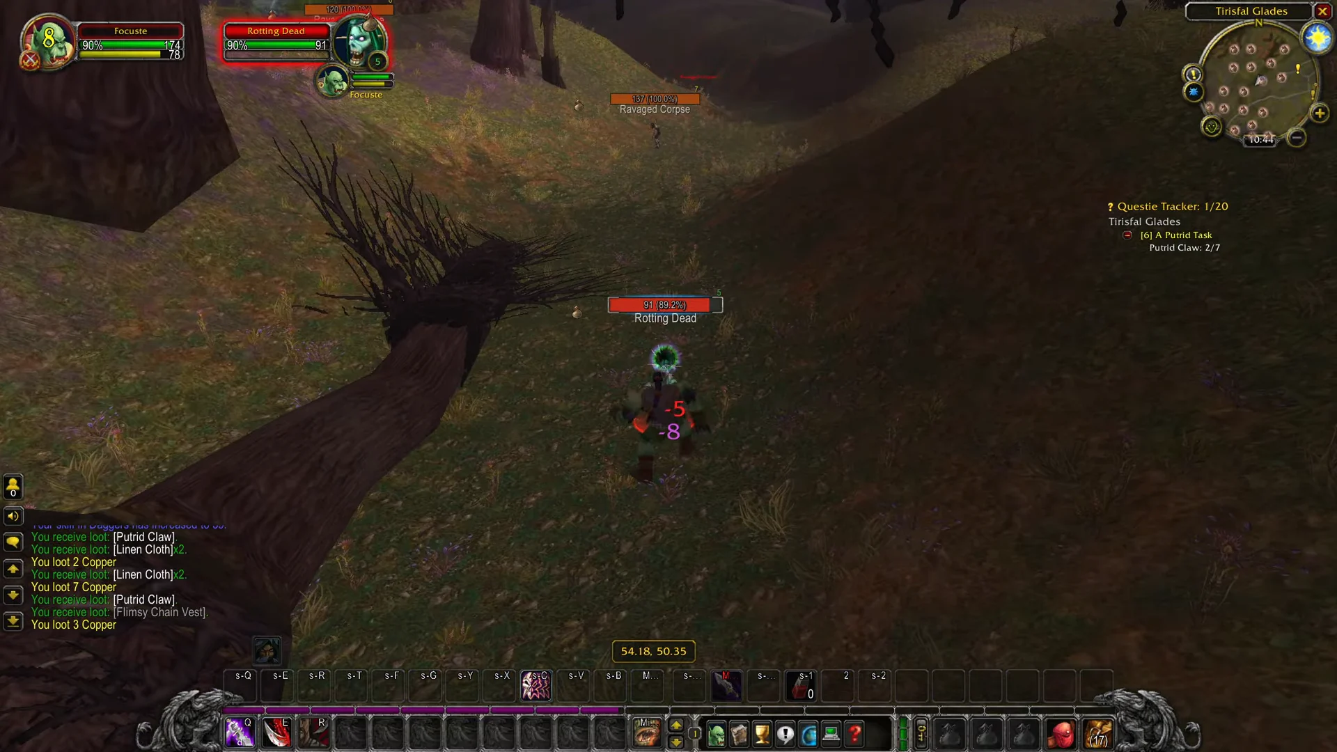 Gathering Second Claw