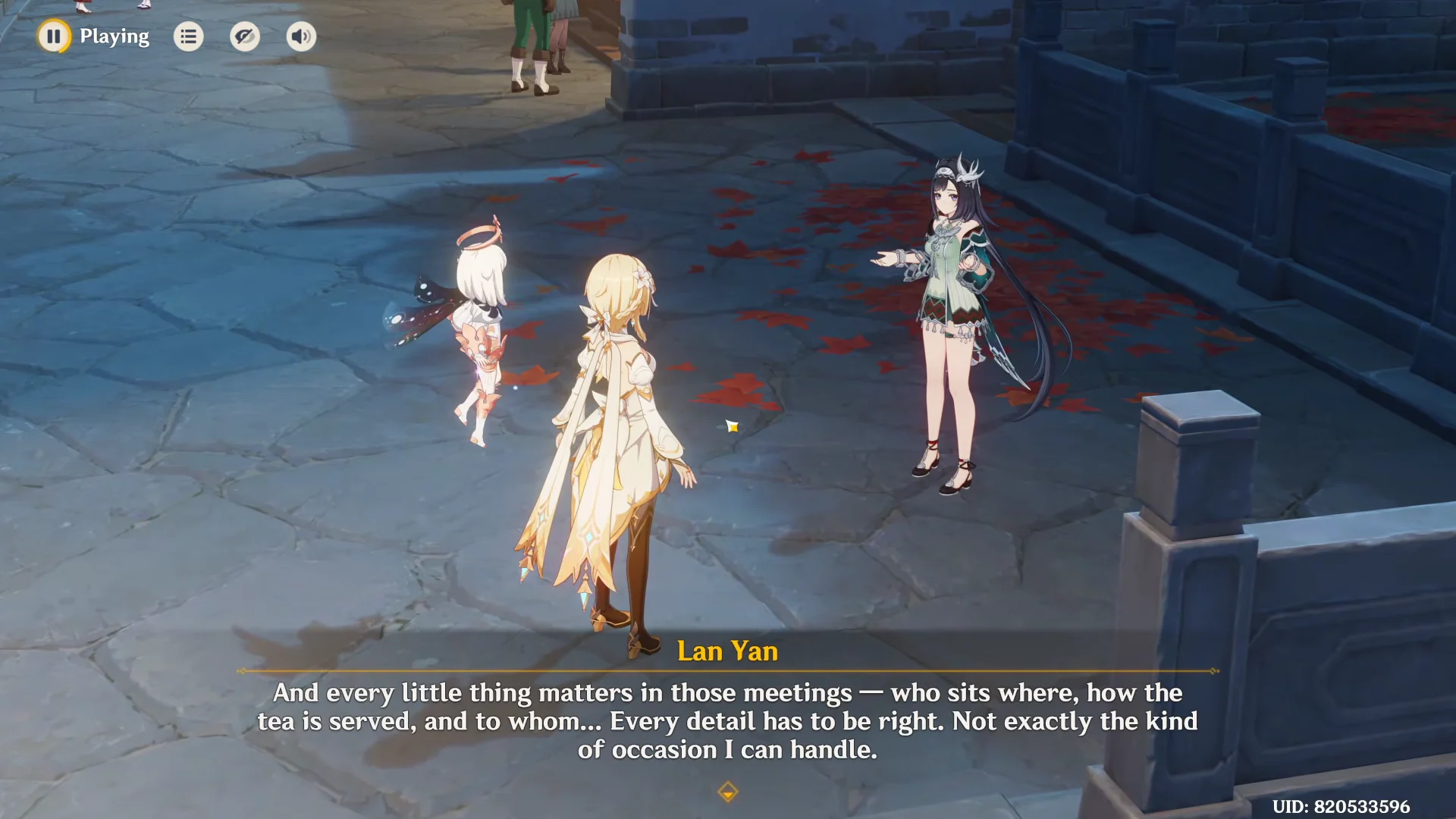 Talking with Lan Yan