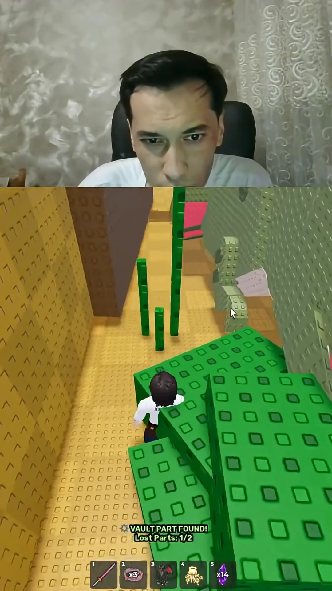 First lost part in prehistoric zone