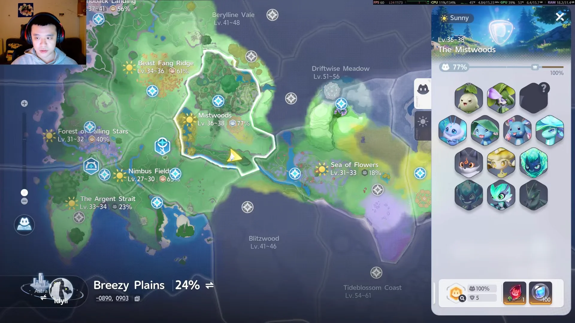 Sanctum Challenge Screen & Map