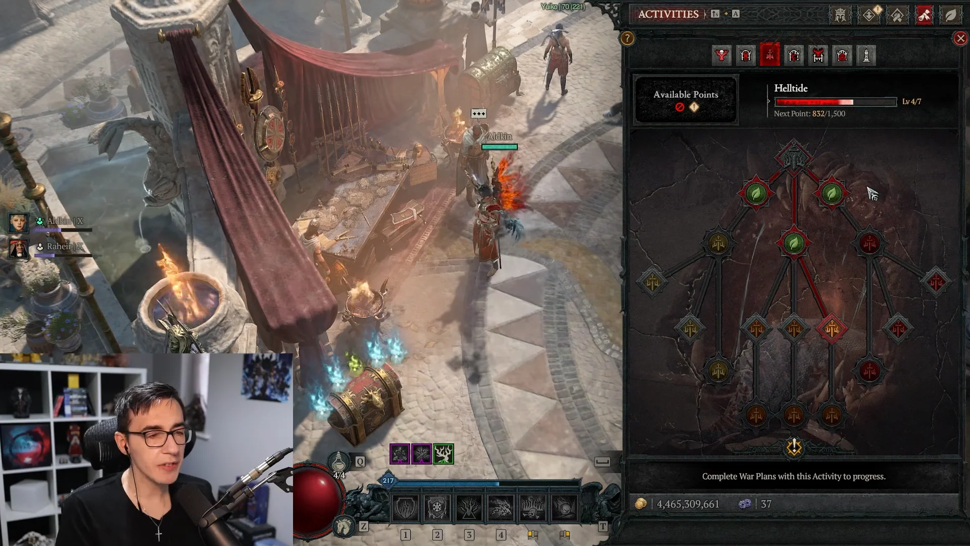 Helltides Warplan Analysis