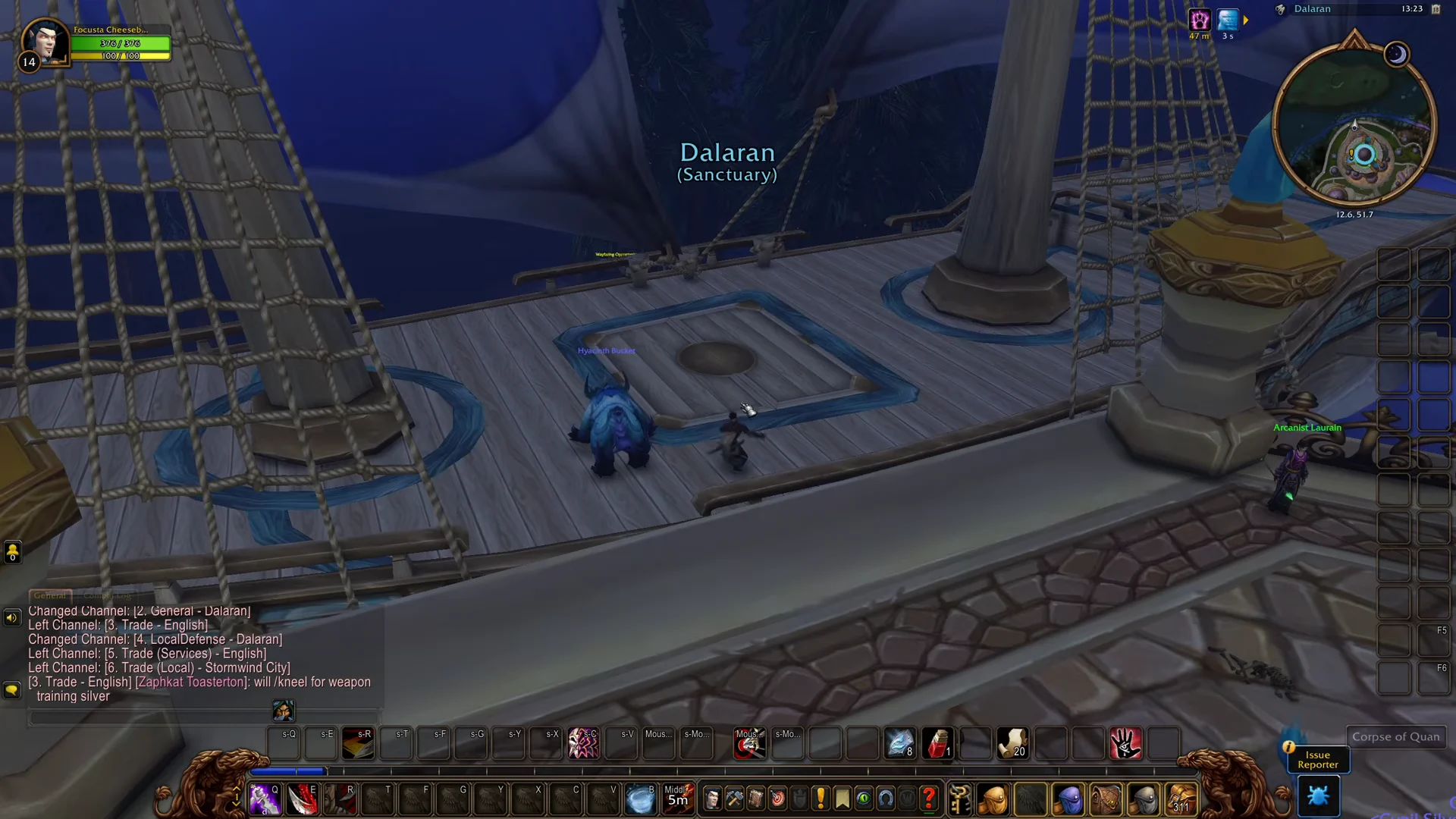 Boarding Flying Ship