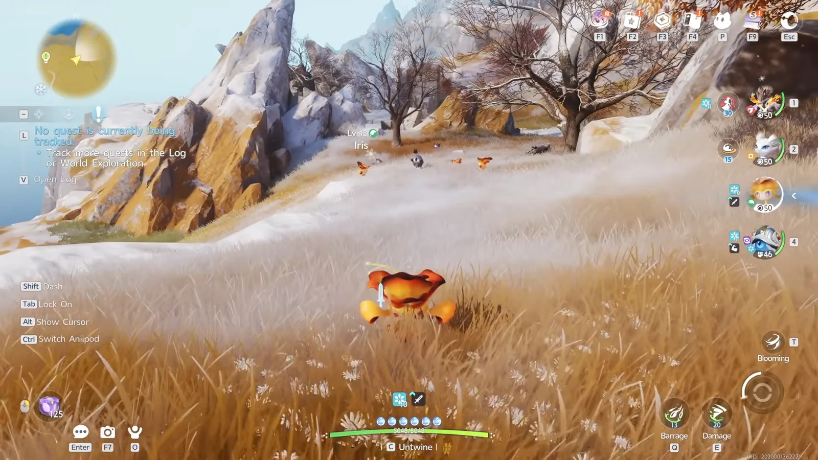 Finding the Iris Spawn