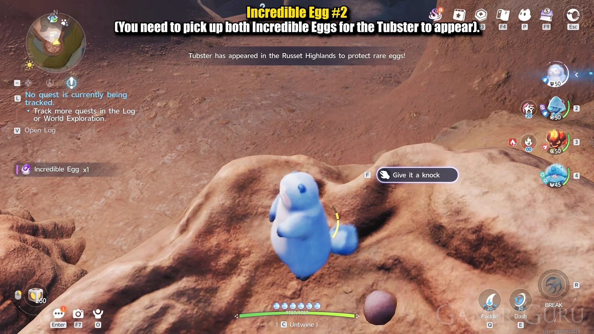 Collecting Incredible Egg #2