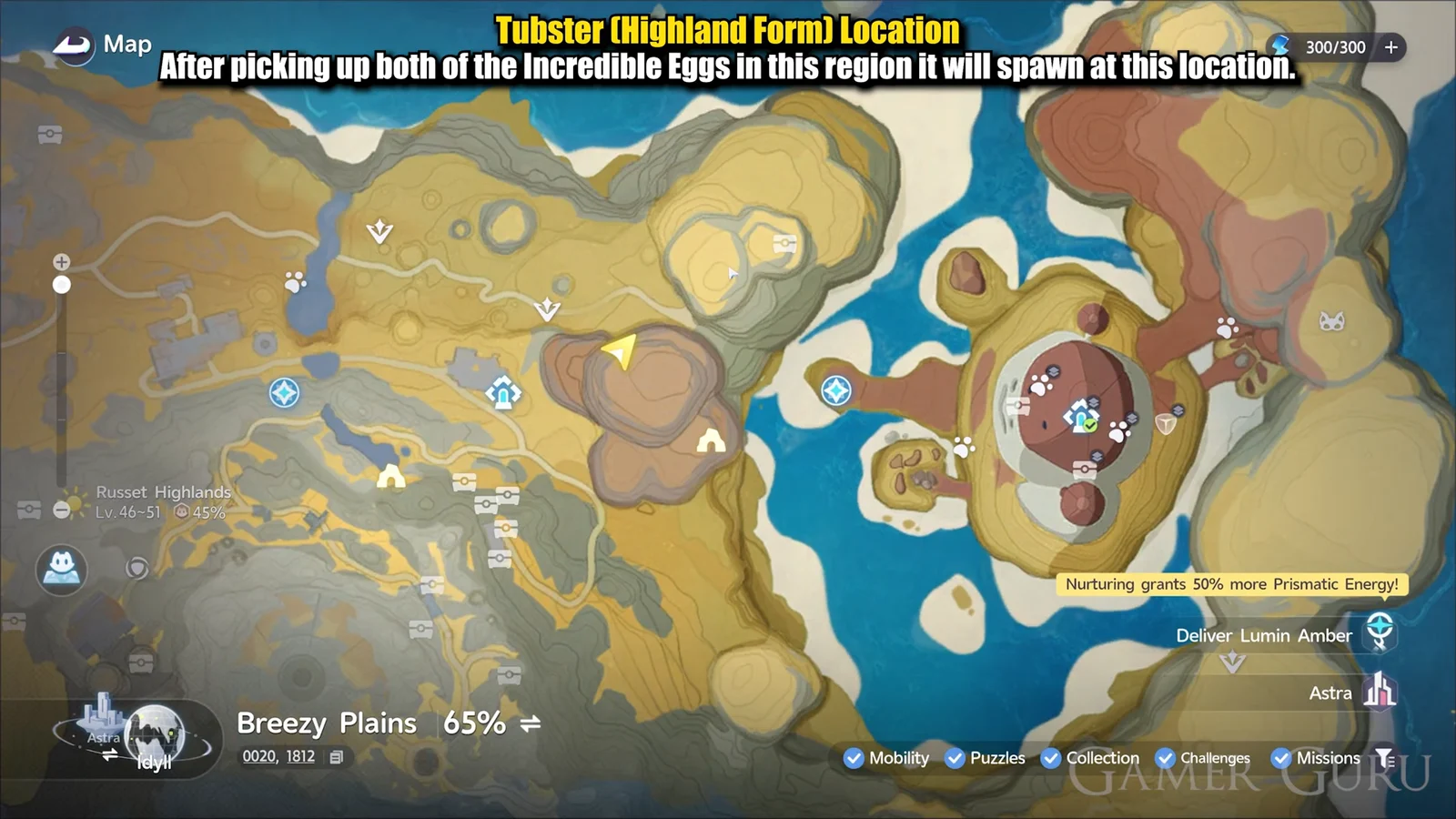 Tubster (Highland Form) Location