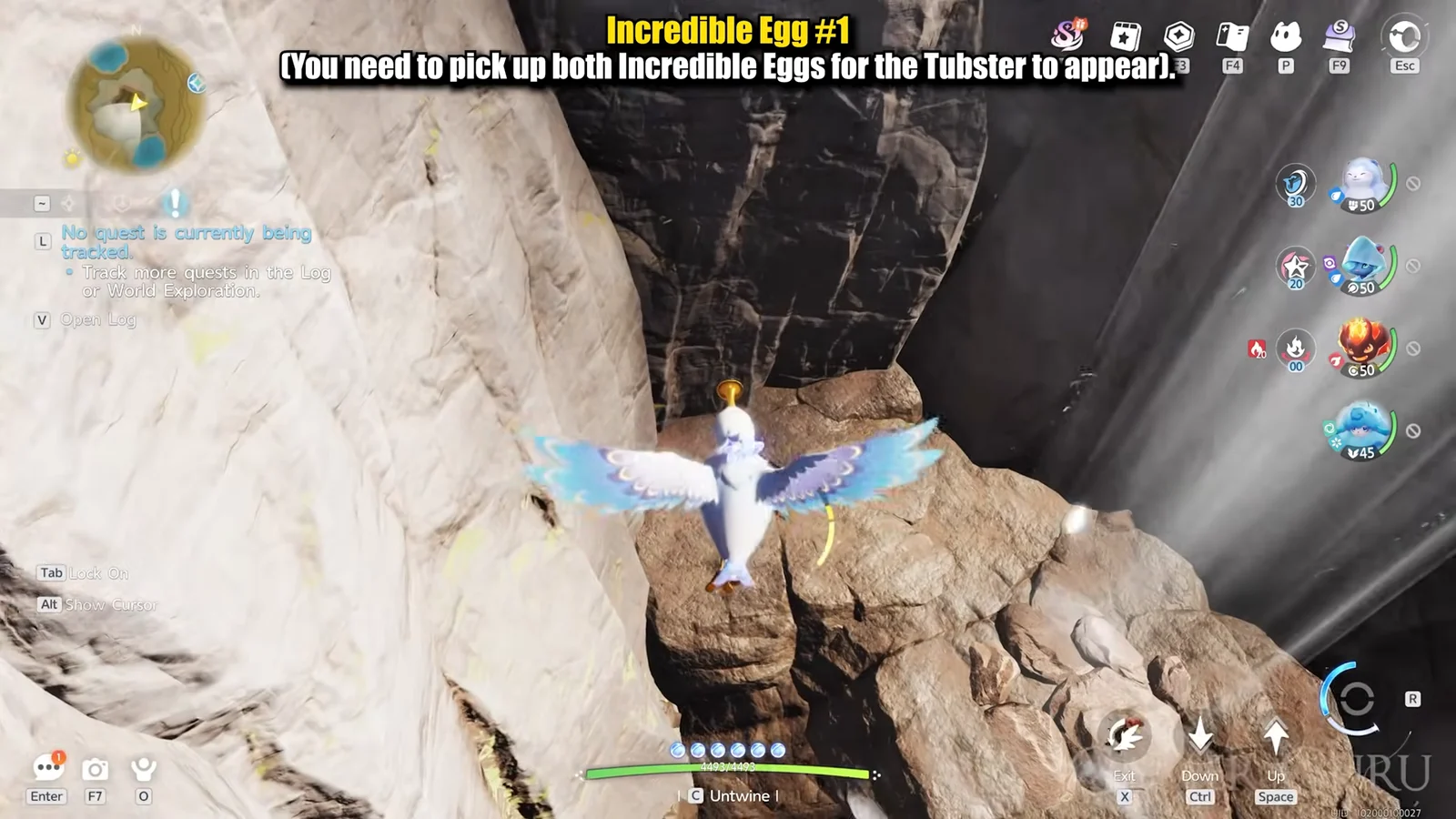 Reaching Incredible Egg #1