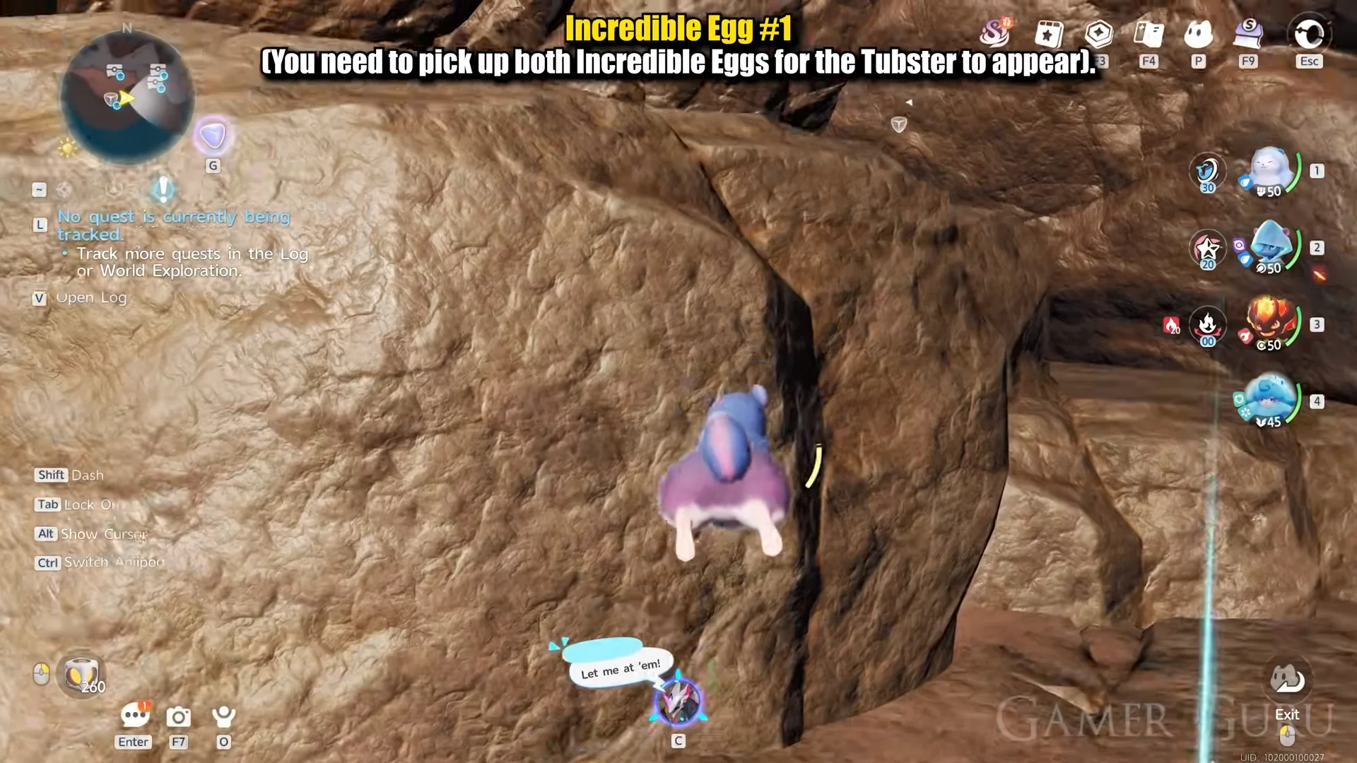 Climbing to Incredible Egg #1