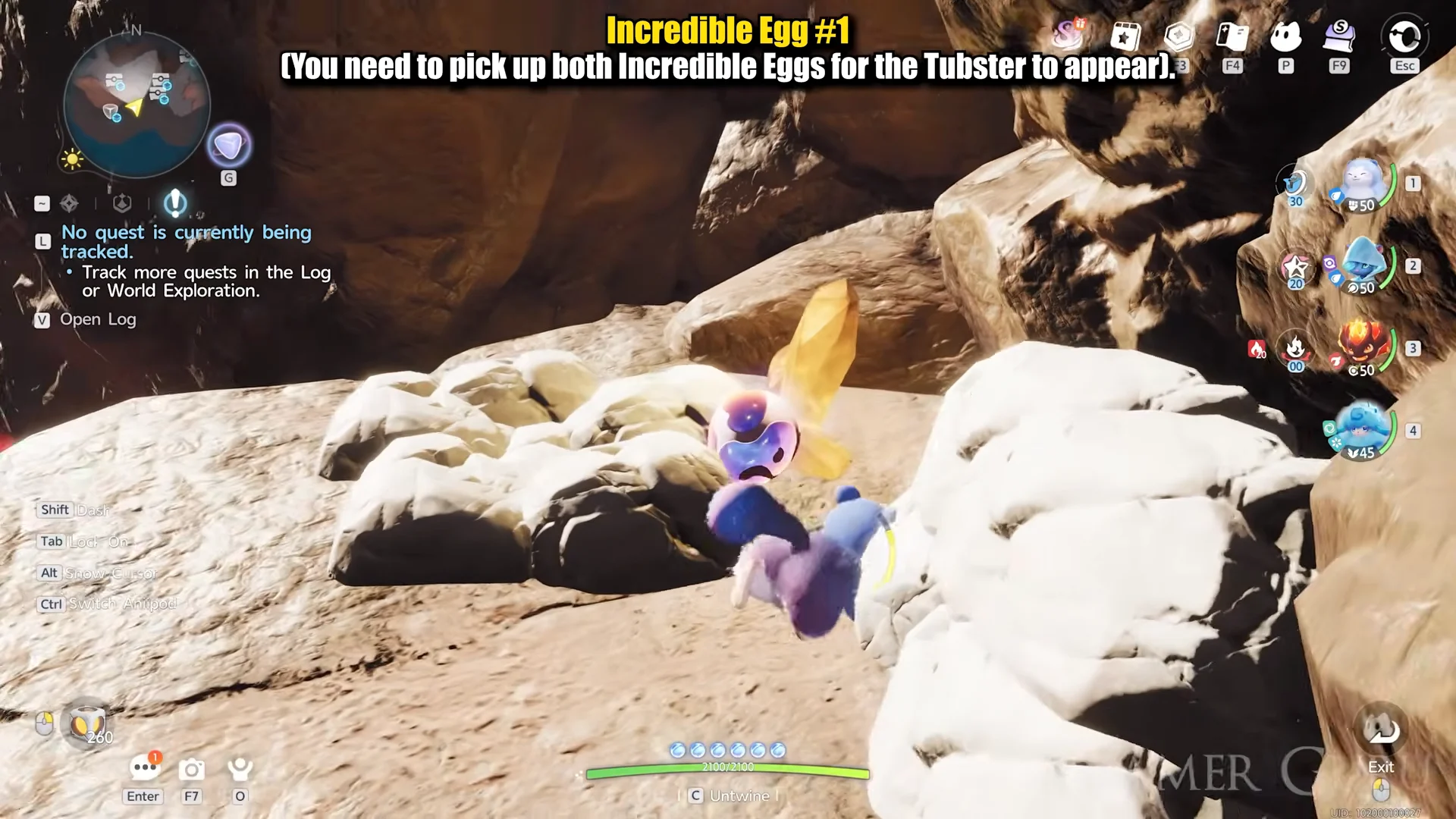 Collecting Incredible Egg #1