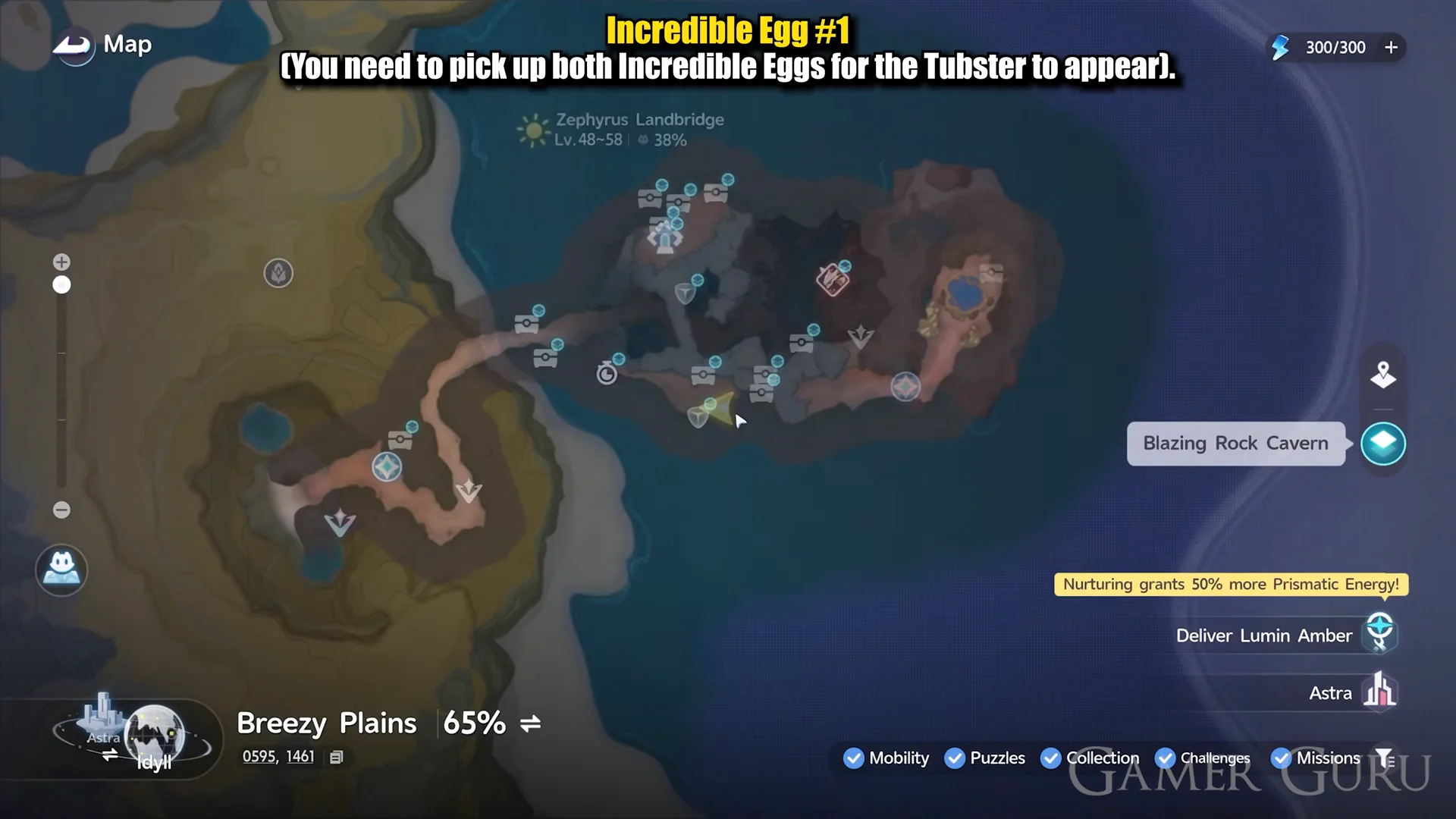 Blazing Rock Cavern Map Verification