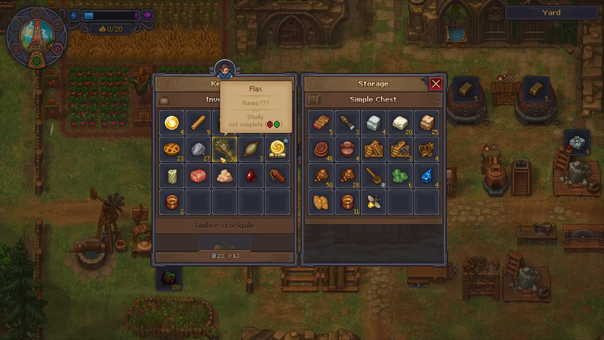 Gathering resources