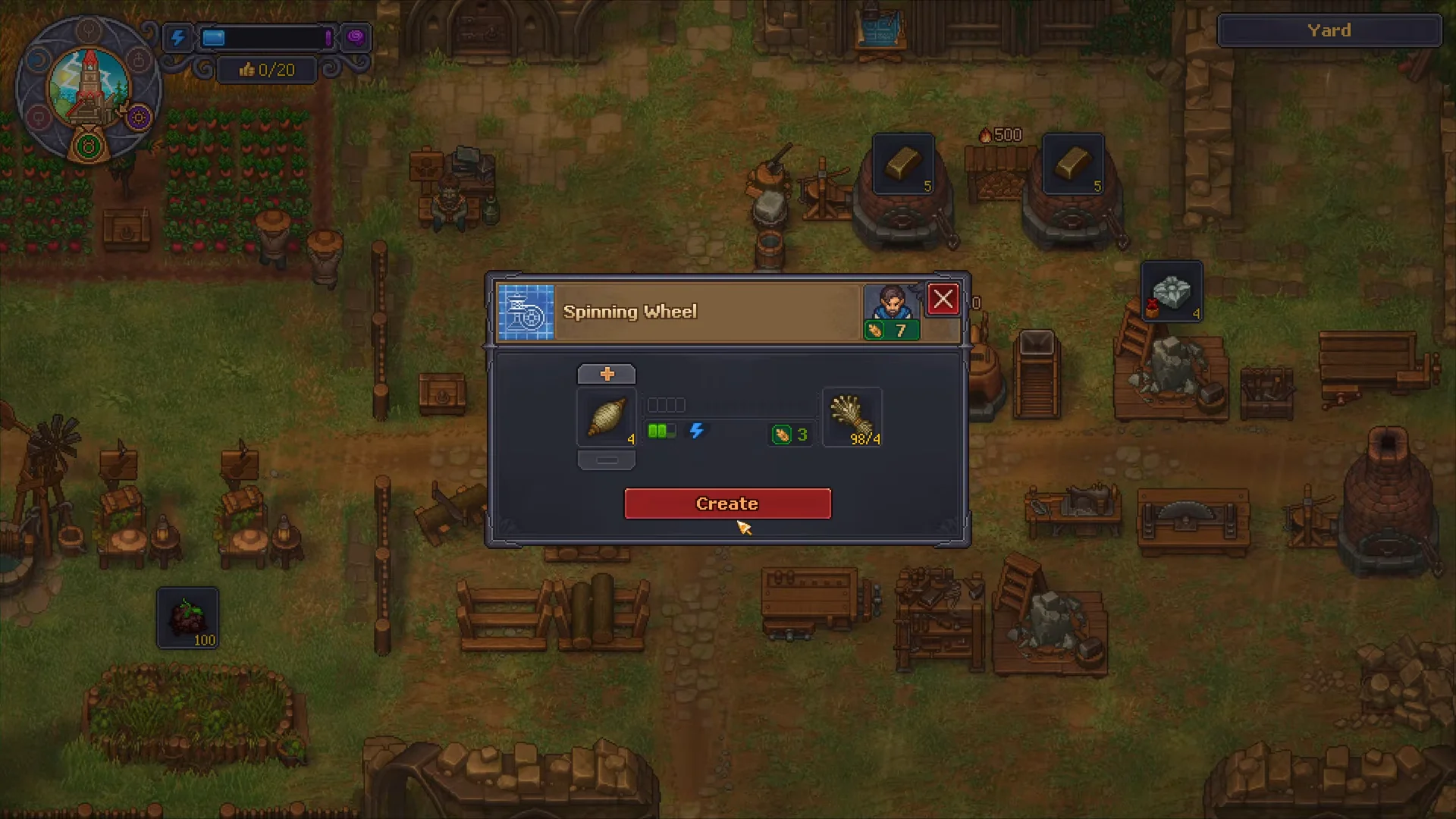 Crafting Flax Thread