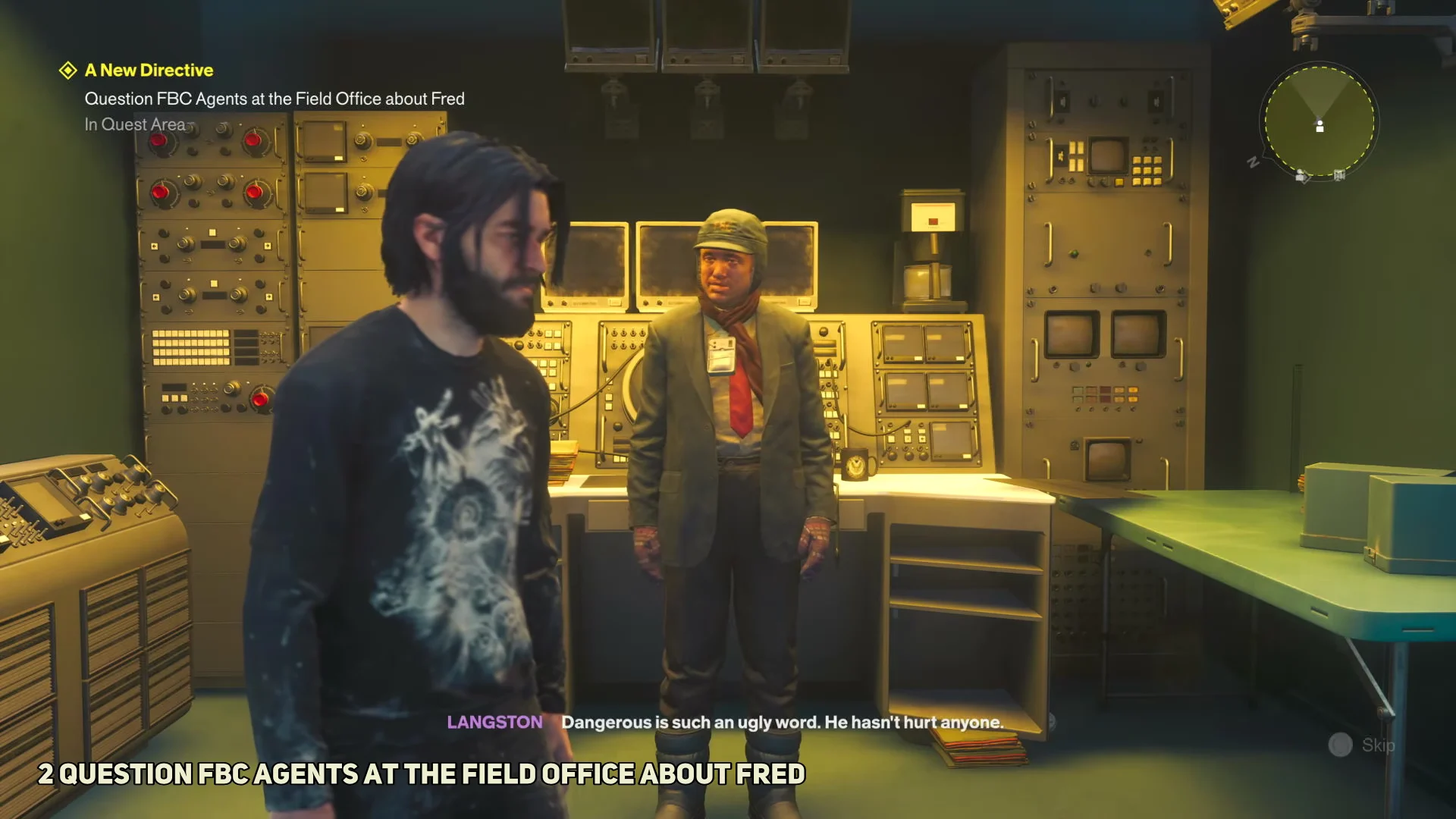 Consulting Langston at Field Panopticon