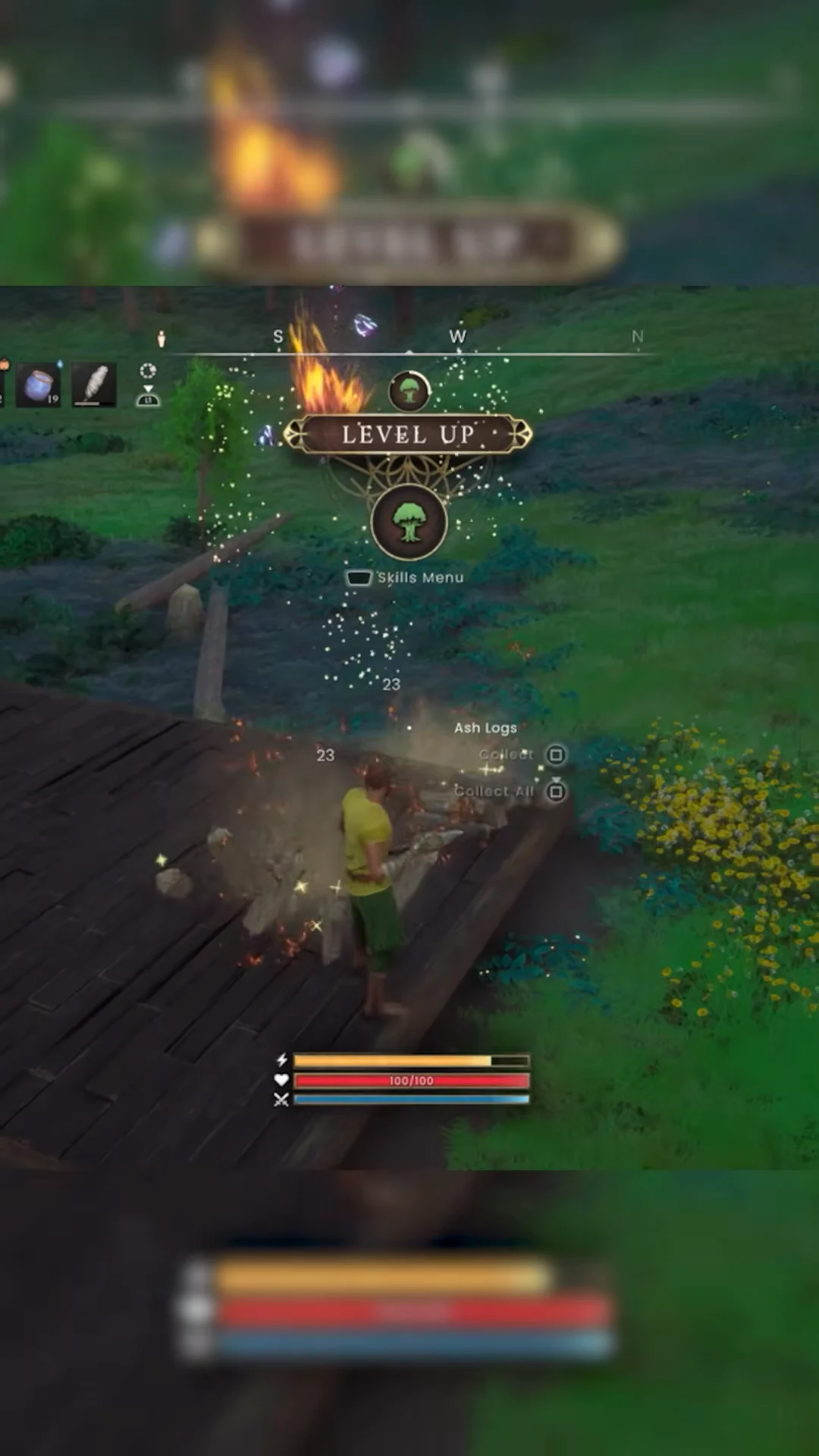 Leveling Up Woodcutting