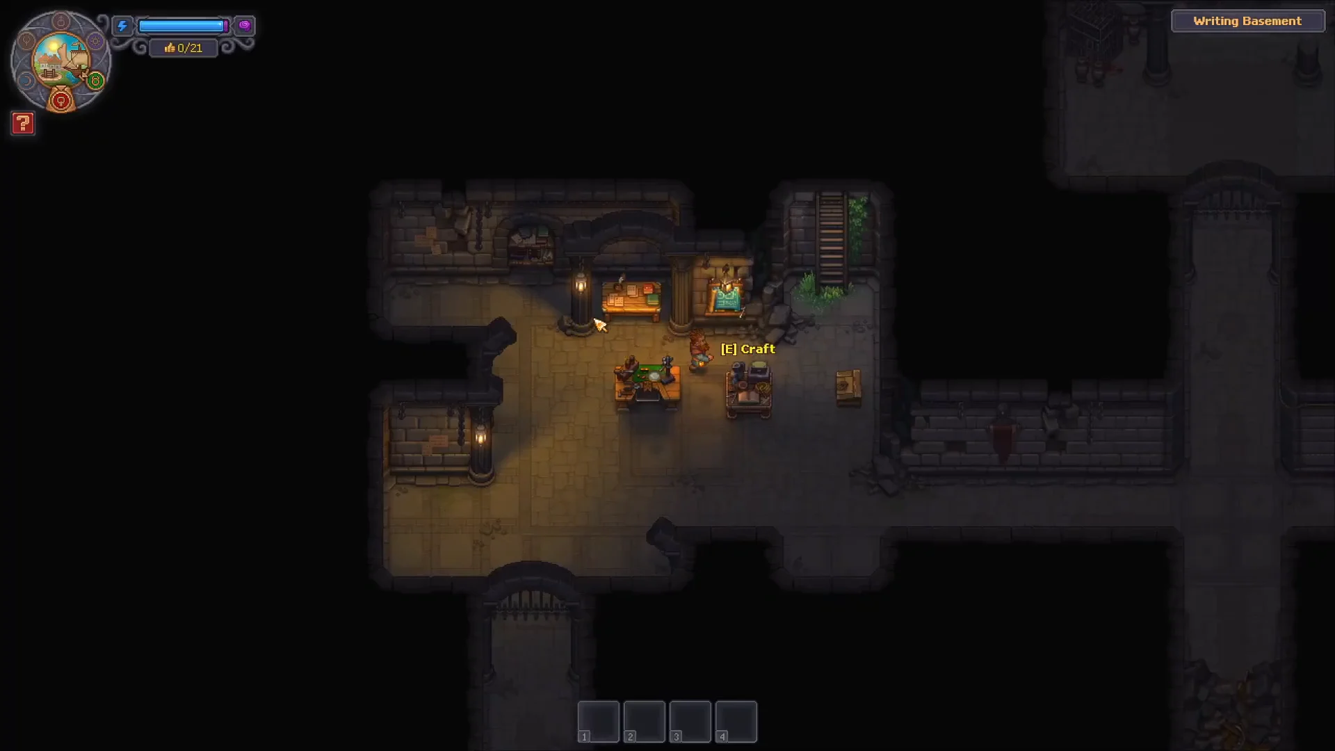 Entering Writing Basement