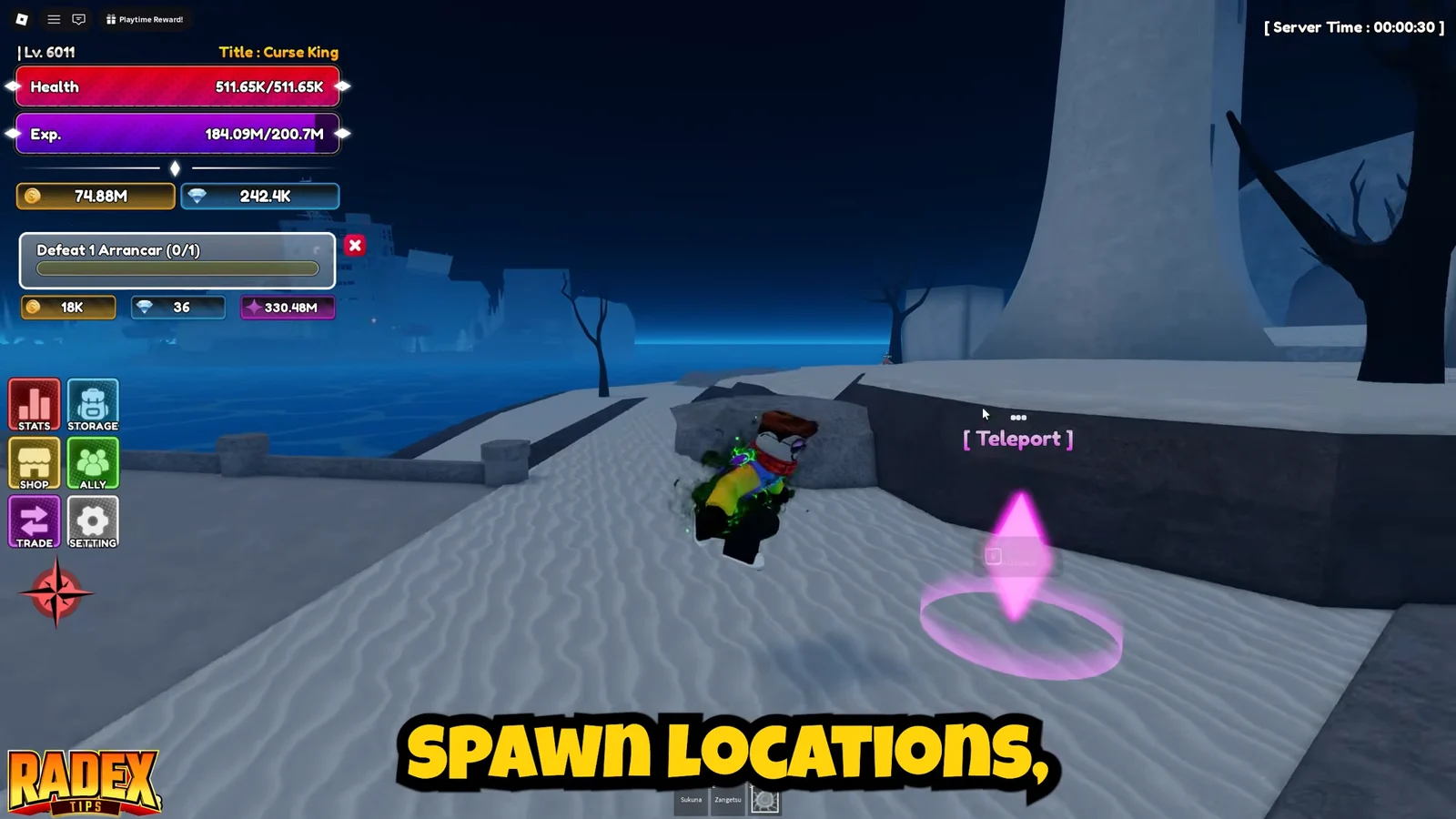 Location 1: Dawnwind Village