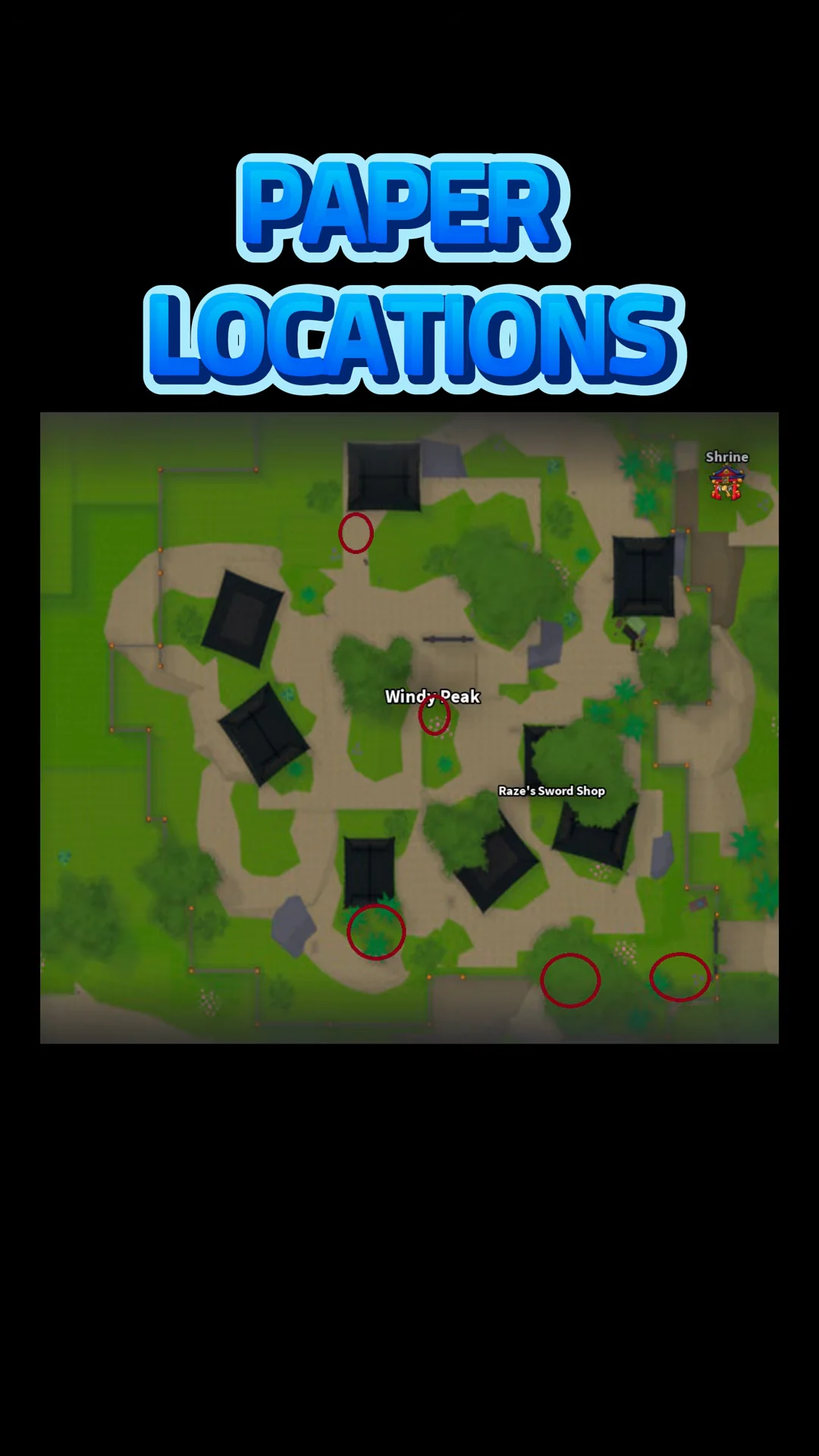 Paper Locations Map