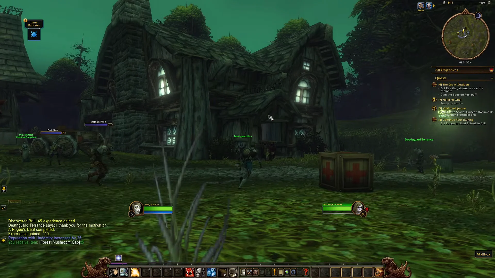 Approaching Gallows' End Tavern