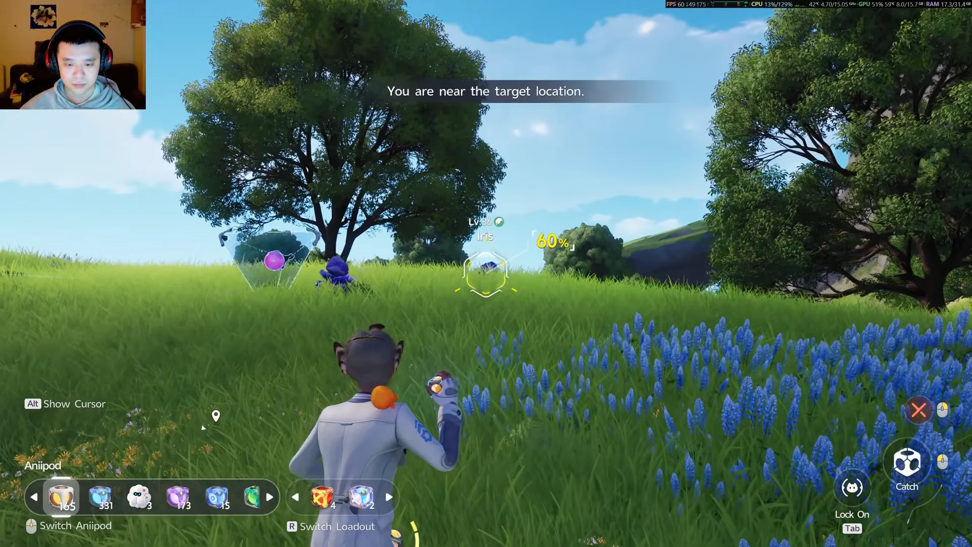 Catching Iris (Forest Form)