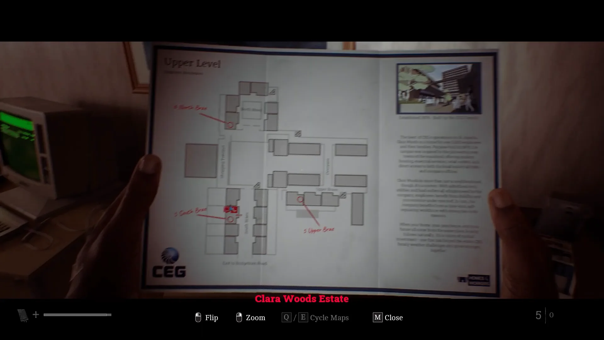 Checking Map and Lockbox Location