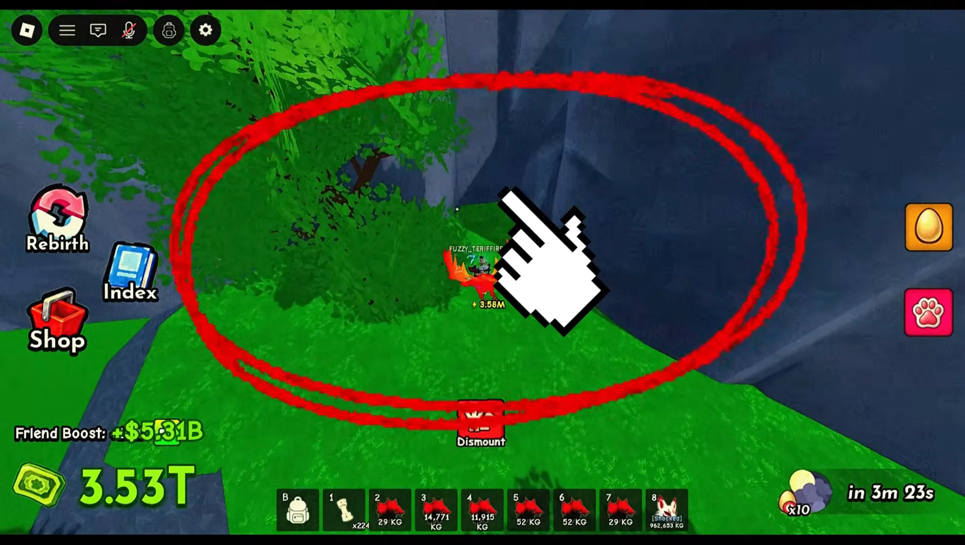Location 6: Cliff Ledge and Lower Tree Path