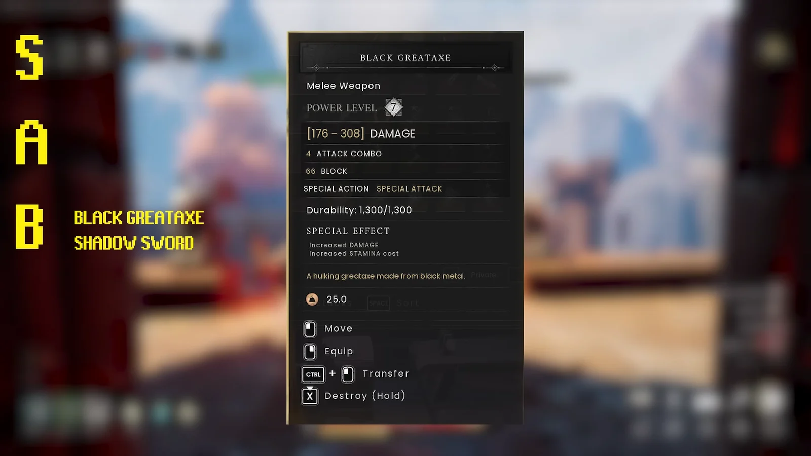 Two-Handed Weapons: B Tier