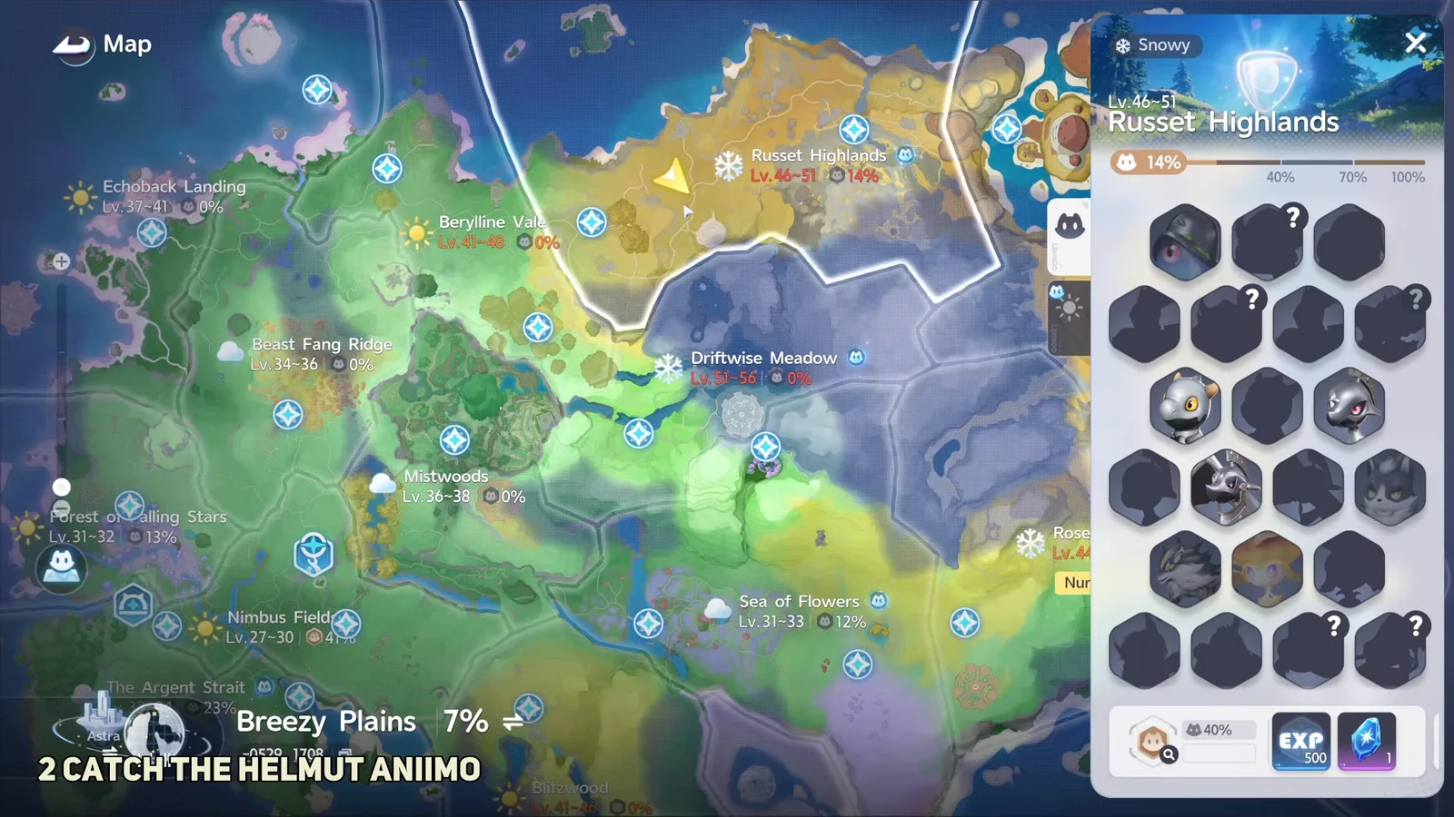 Catch the Helmut Aniimo