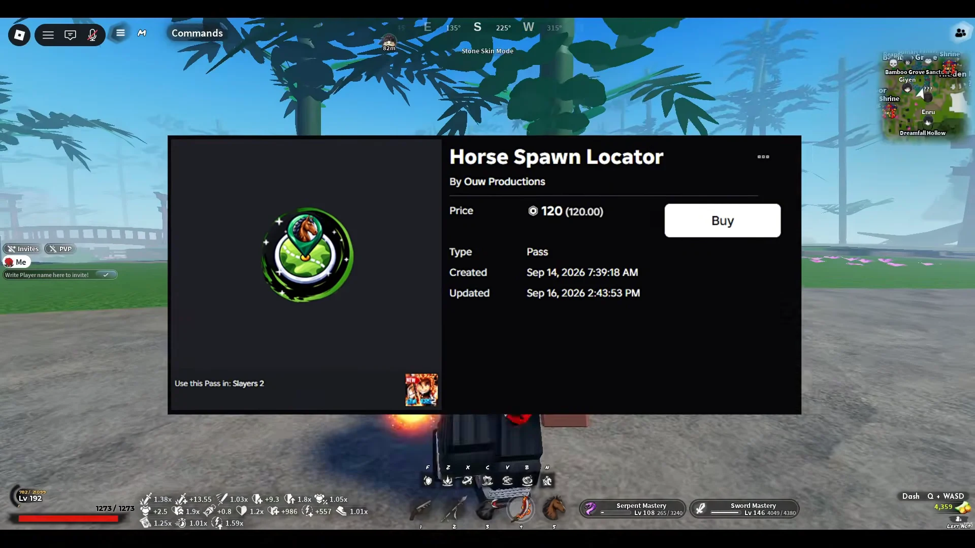Horse Spawn Locator