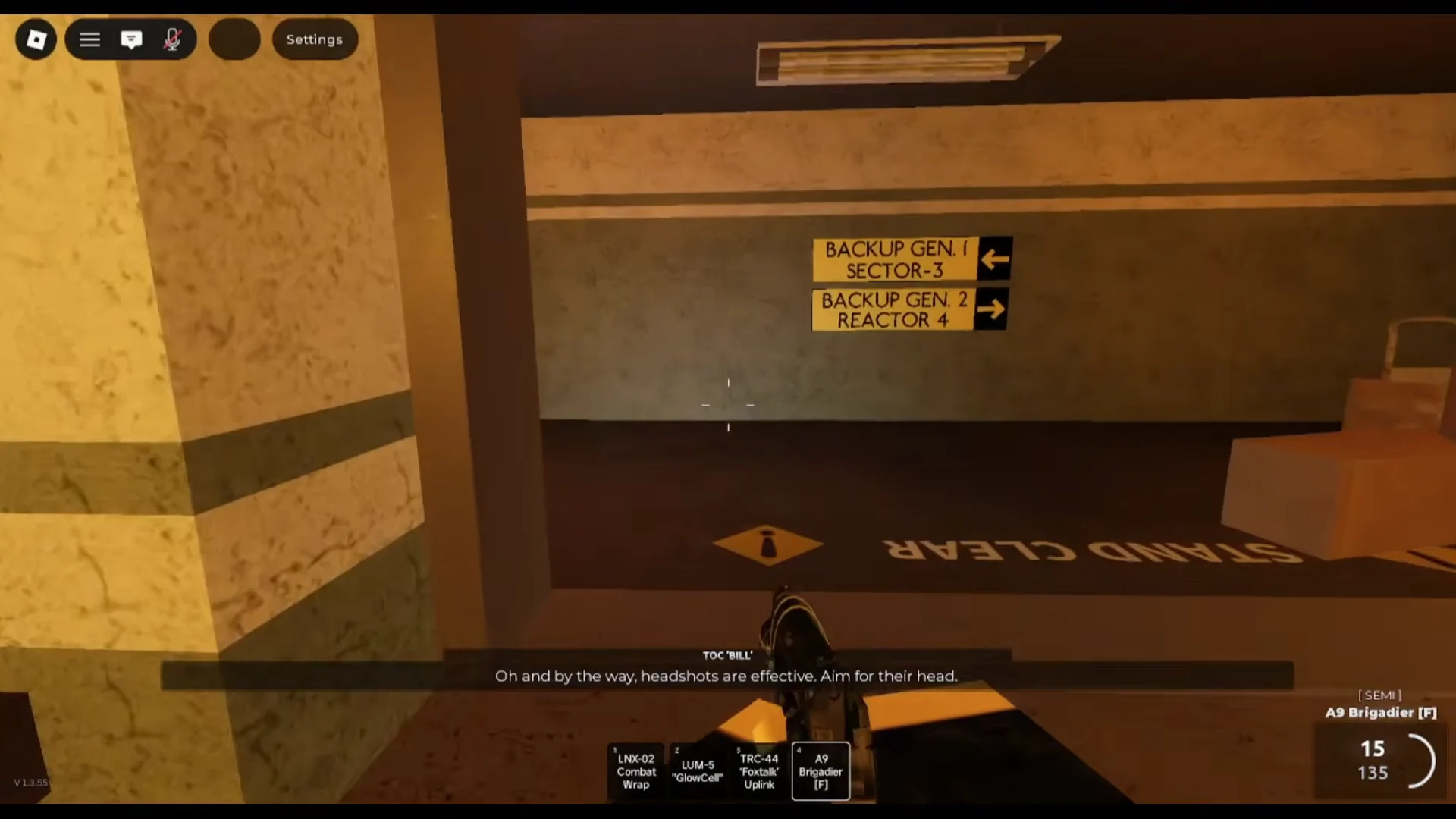 Navigating to the first generator
