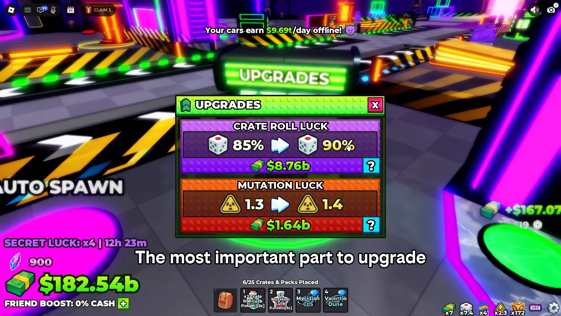 Upgrade Priorities