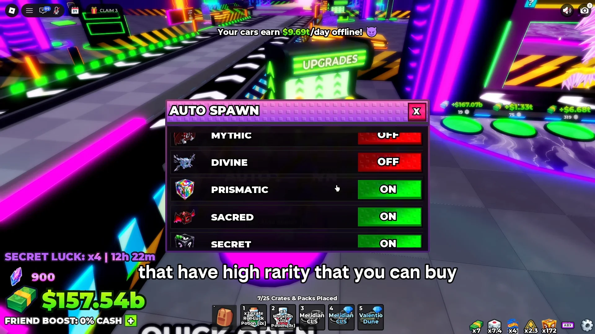 Configuring Auto Spawn