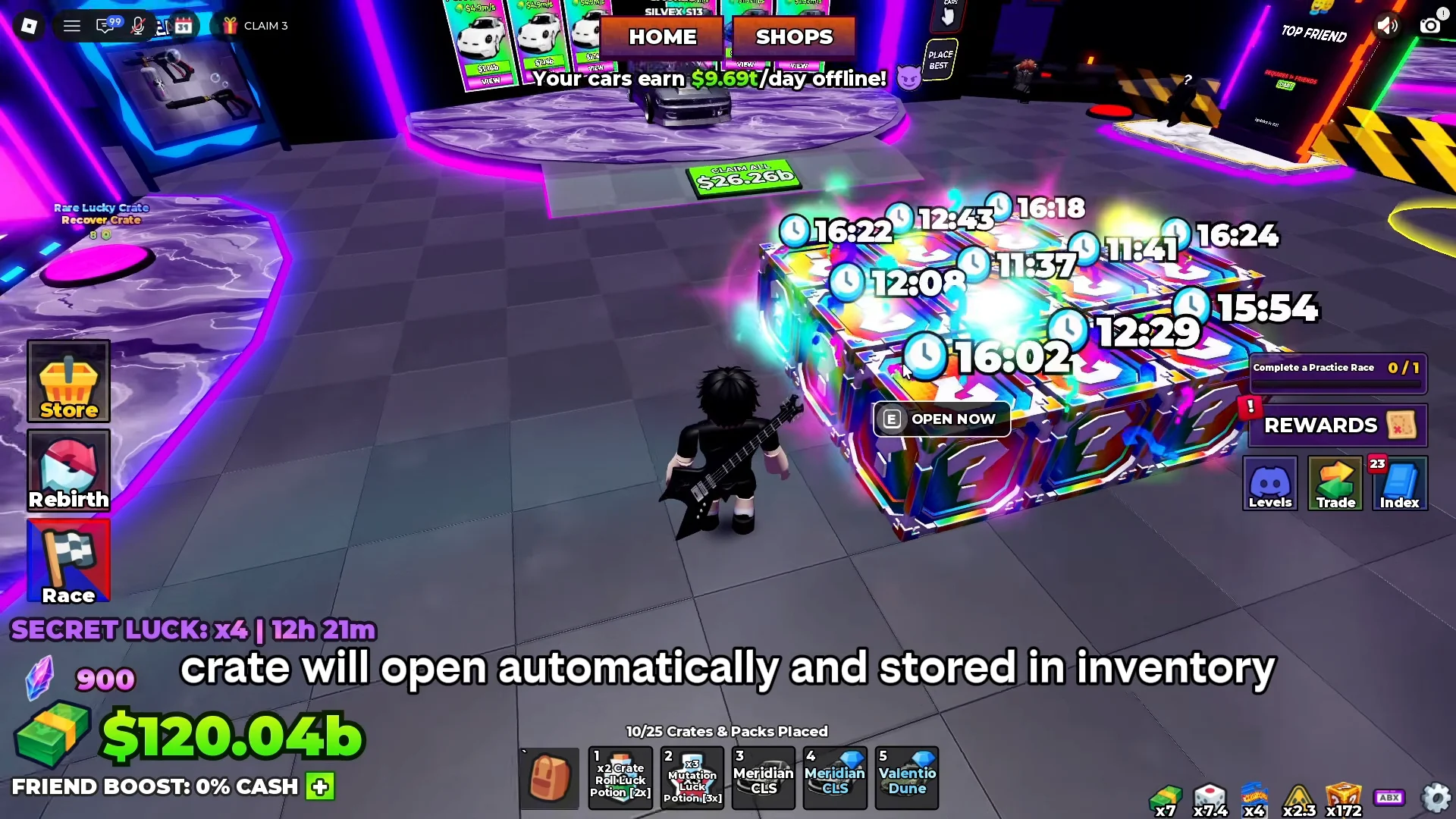 Automatic Crates Spawning & Opening