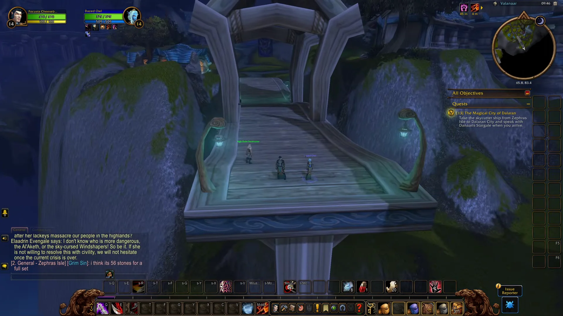 Moving to the Dock