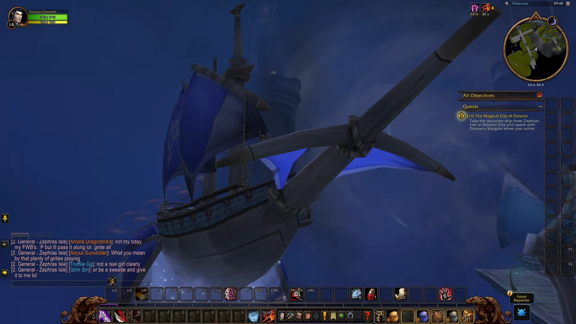 Skycutter Departure