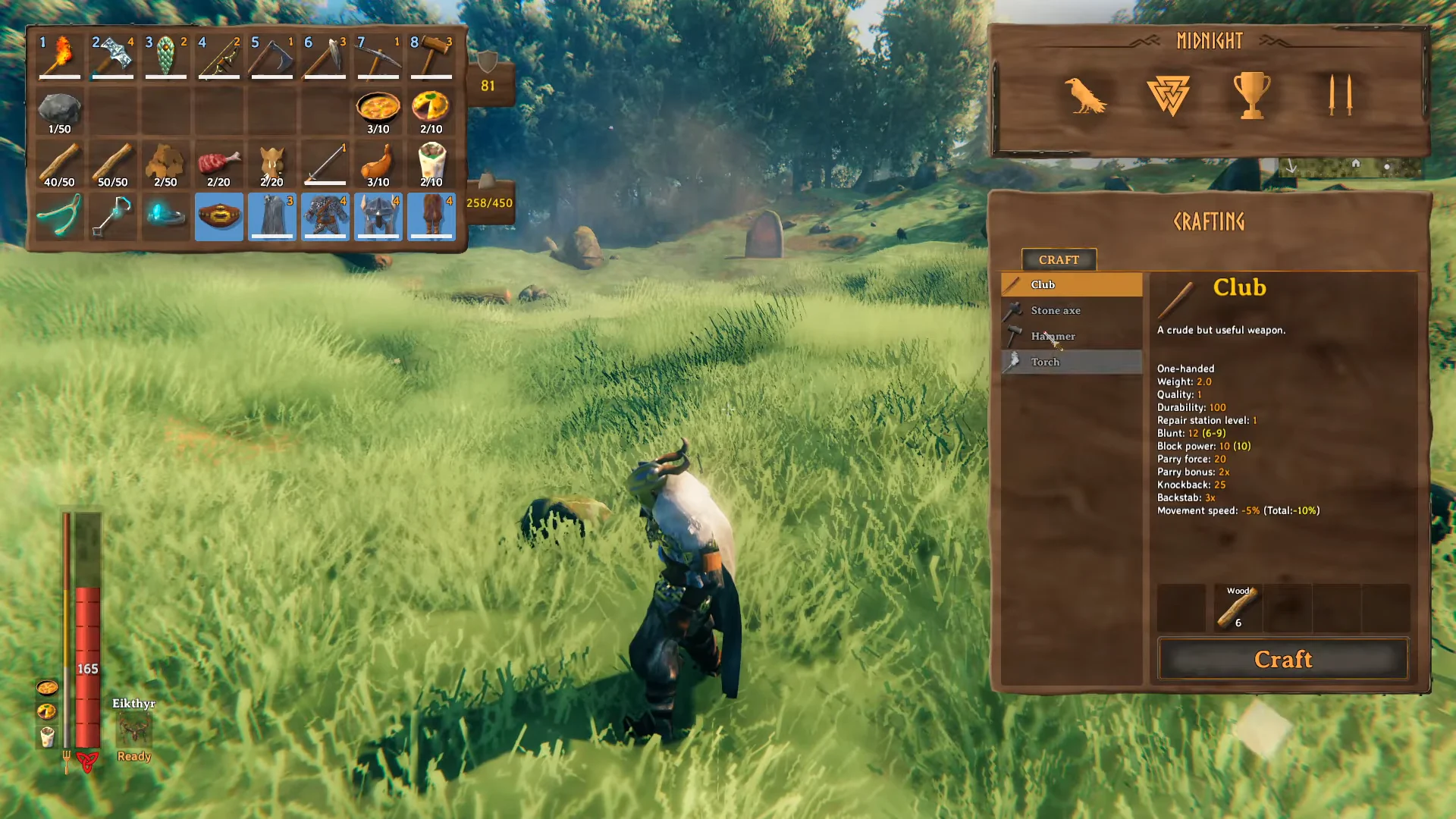 Early Game Crafting Overview