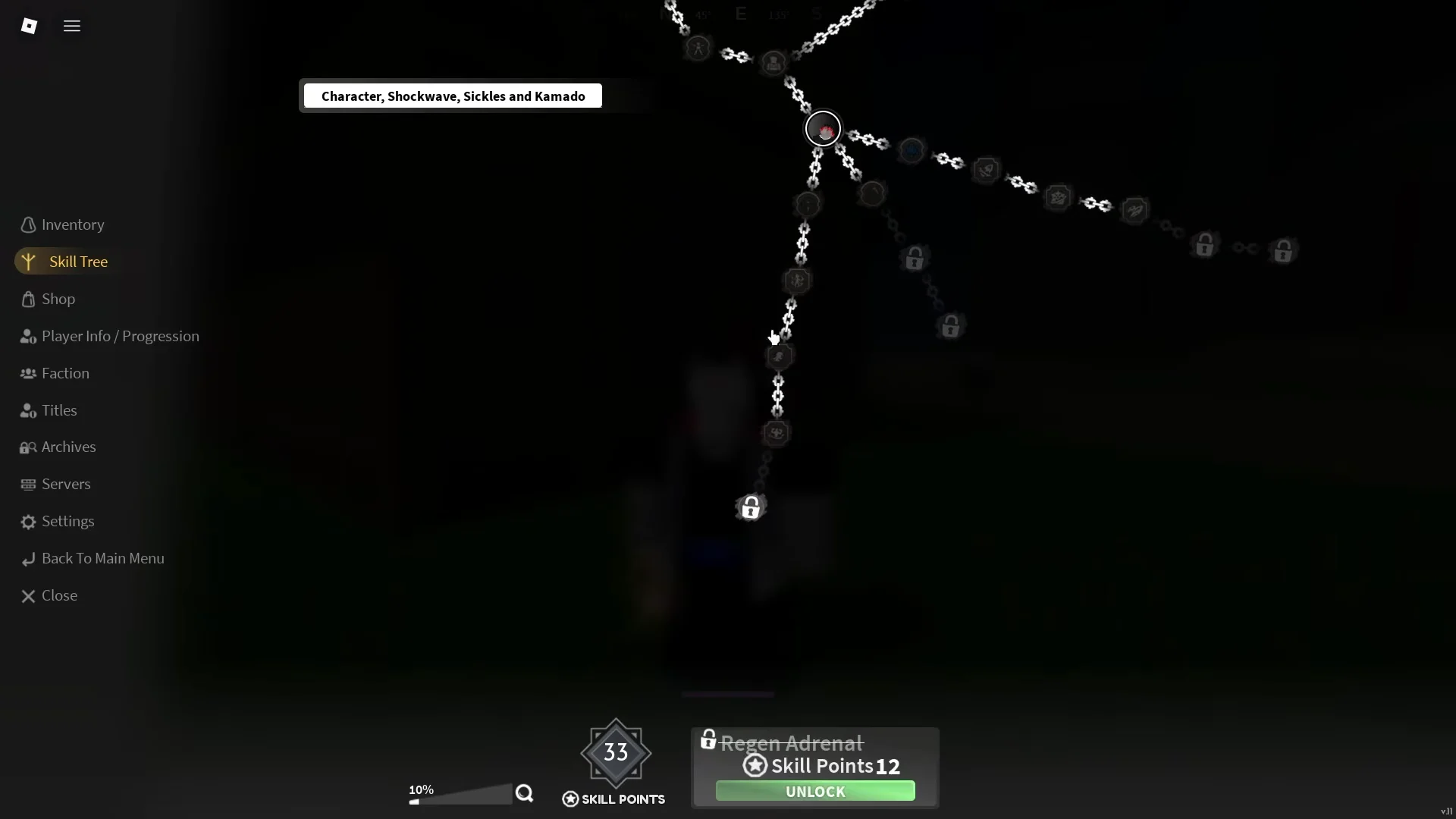 Allocating Skill Points & Regen Adrenal