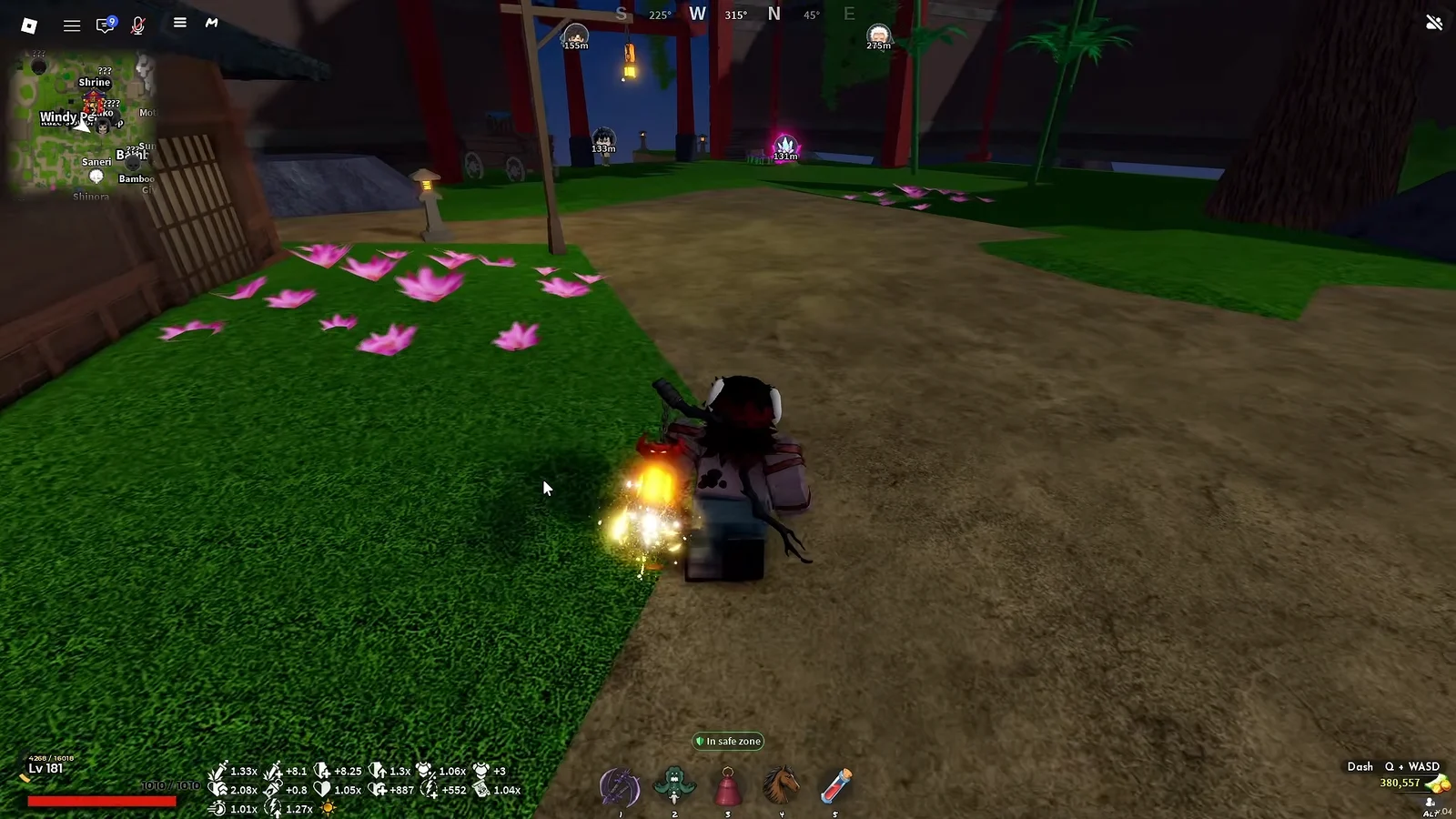 Lowering Reputation on Starter Island