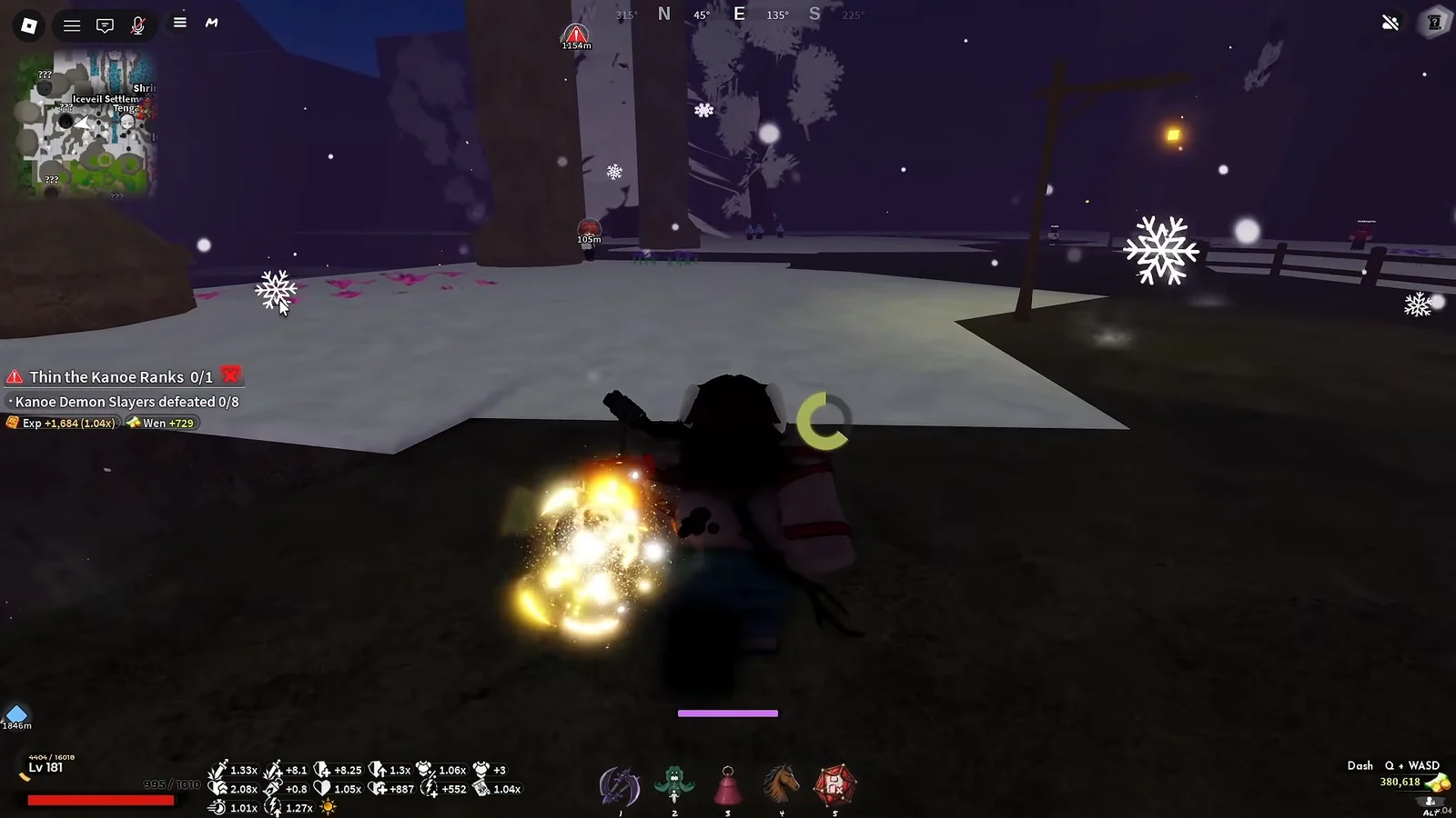 Demon Leveling 105 to Max