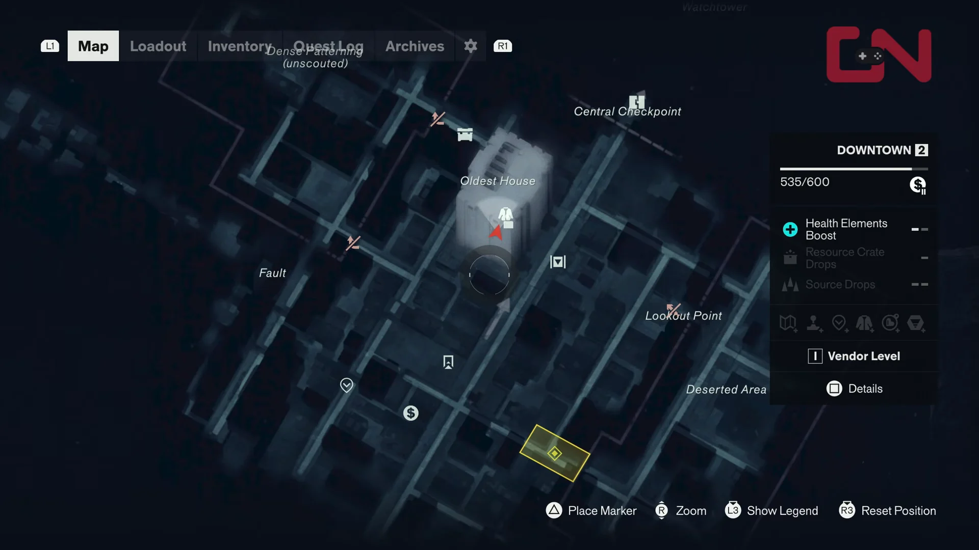 Map Confirmation