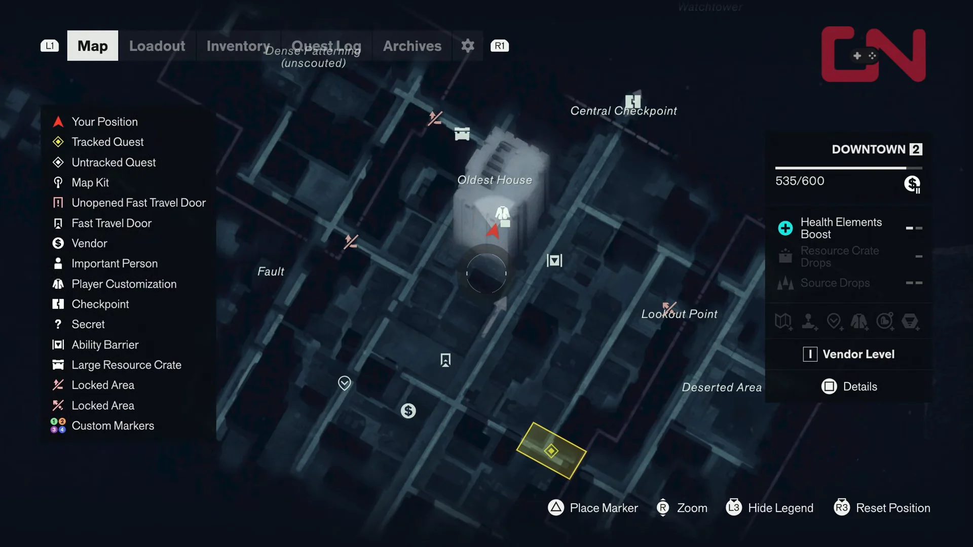 Exiting Room and Map Overview